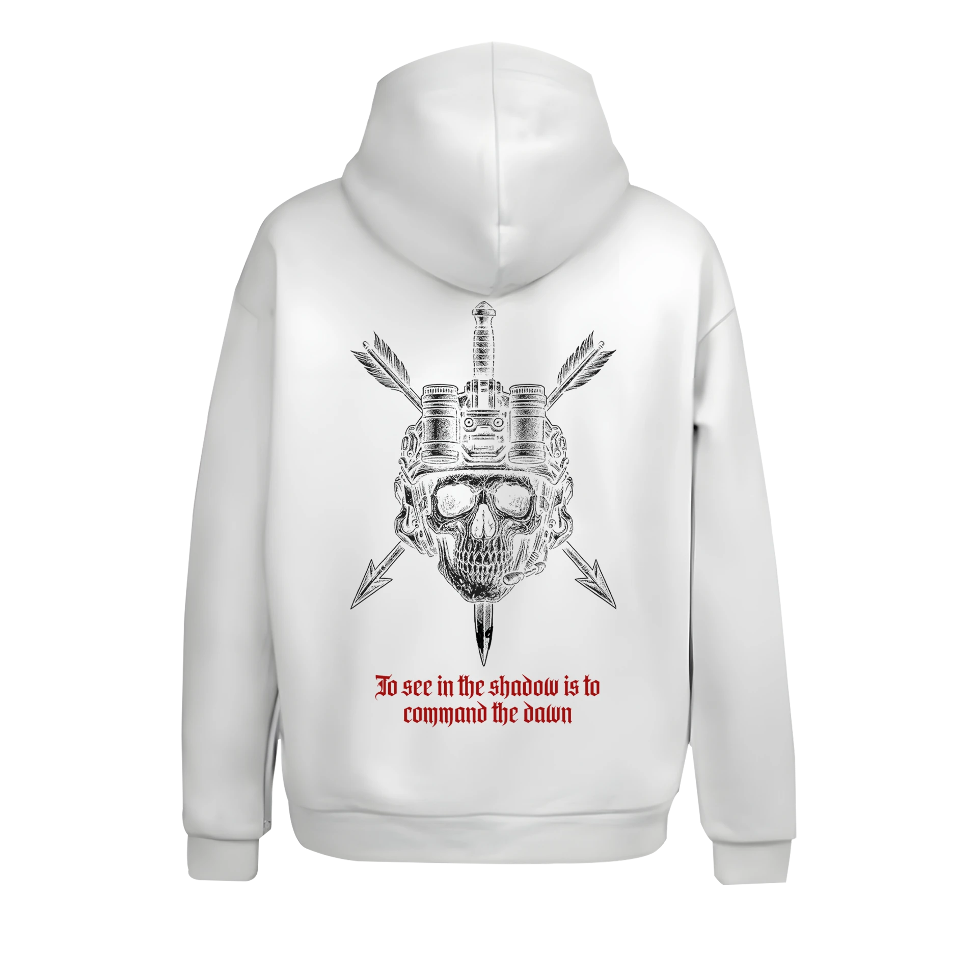  To See in the shadow is to command the dawn Military Series (Unisex Kapüşonlu)