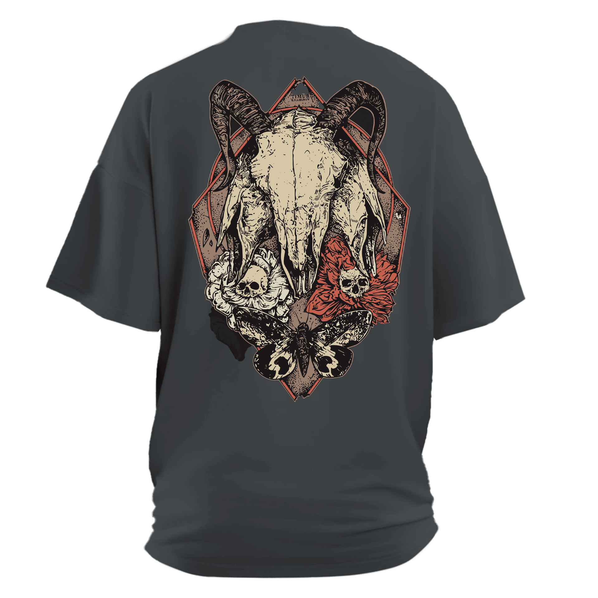 Satan Gothic Series Ön ve Arka Baskılı (Unisex Tişört)