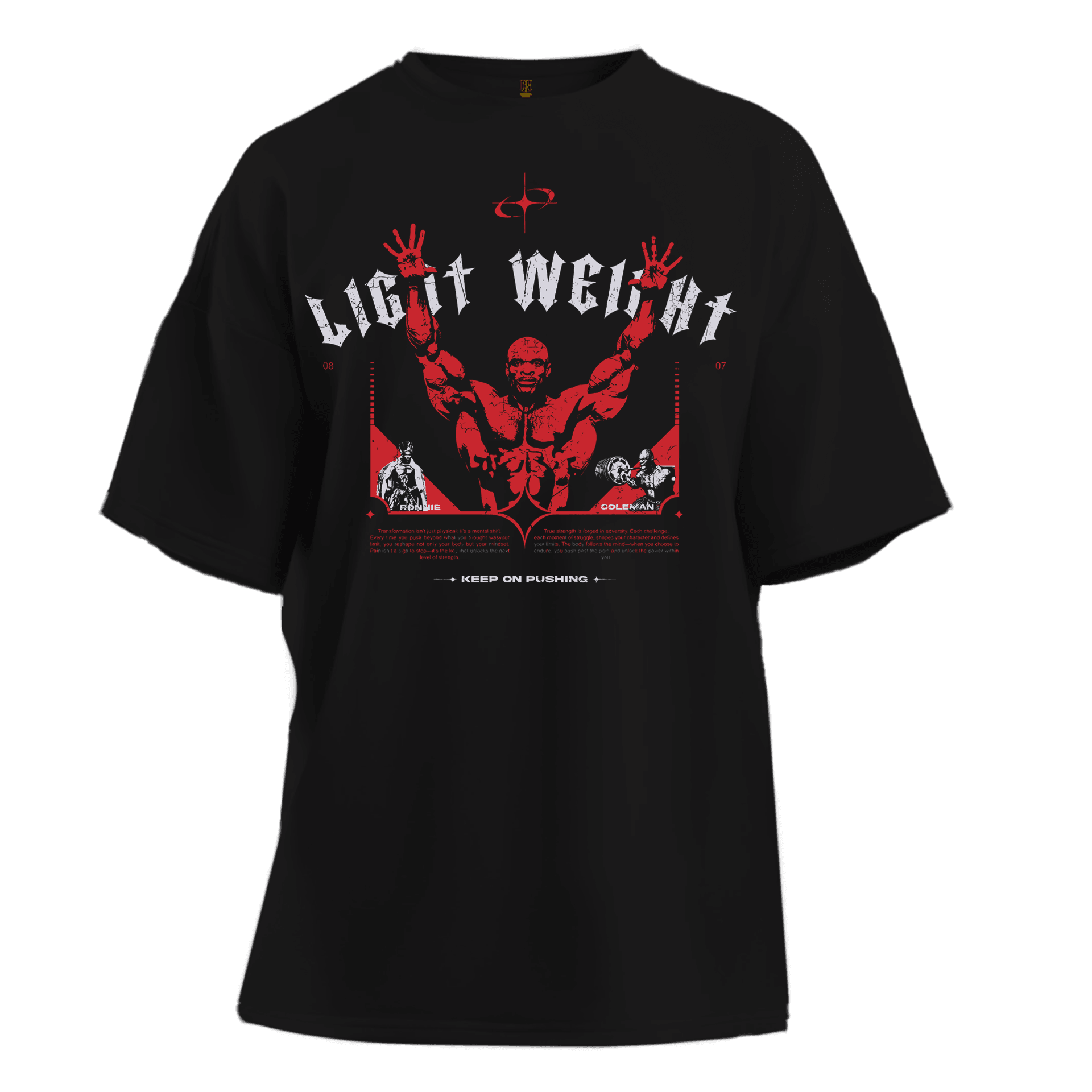 Light Weight  Ön Baskılı Spor Series (Unisex Tişört )
