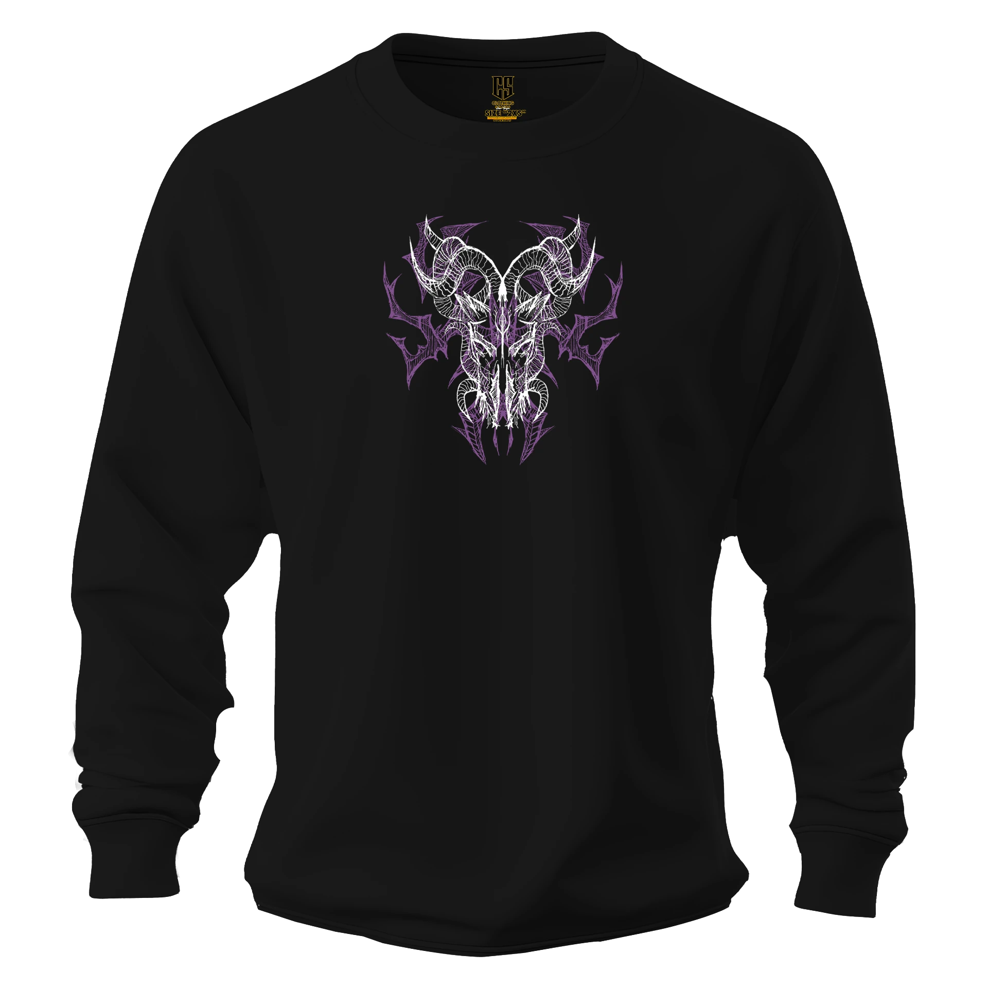Devil Sketch  Ön ve Arka Baskılı  (Unisex Sweatshirt)