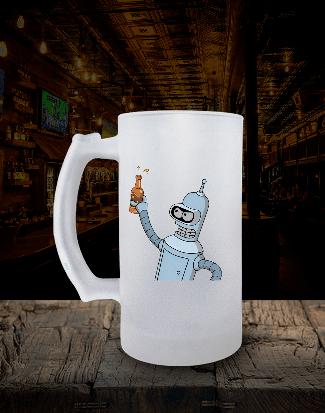 Cheers Simspson II Roboco (Bira Bardağı)