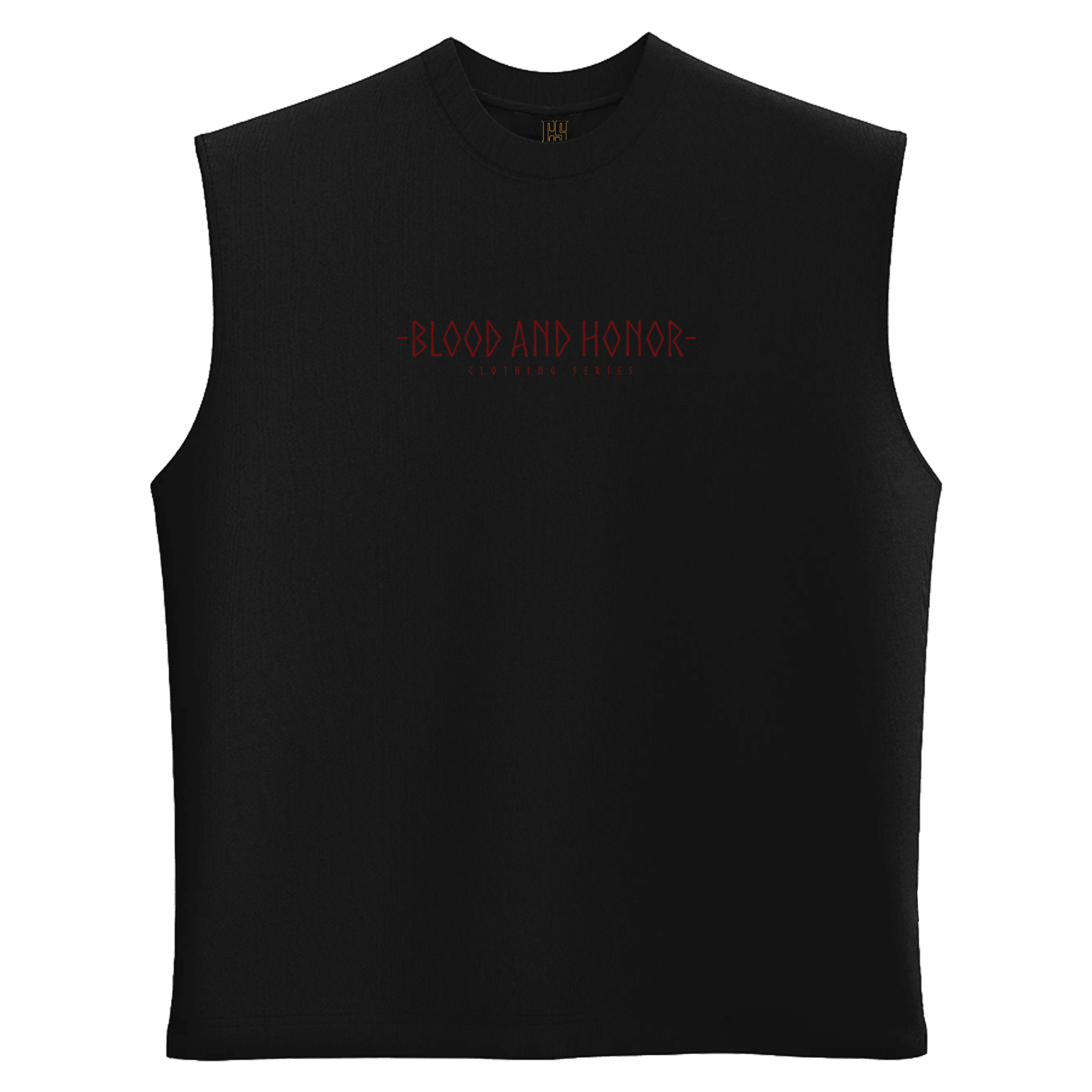 Blood And Honor Ön ve Arka Baskılı Nordic   (Unisex Sleeveless Atlet )