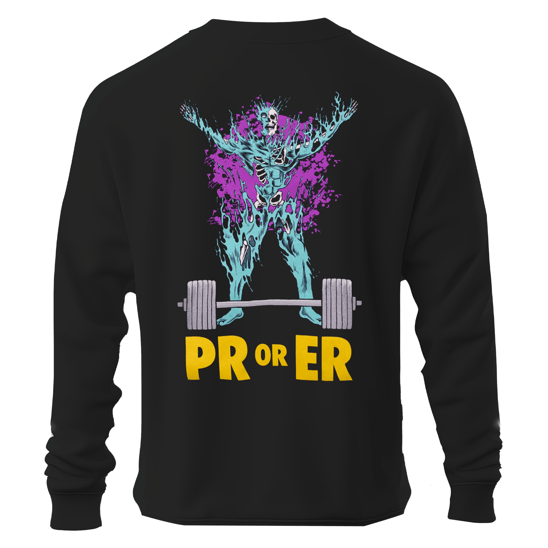 Pr Or Er  Ön ve Arka Baskılı (Unisex Sweatshirt)