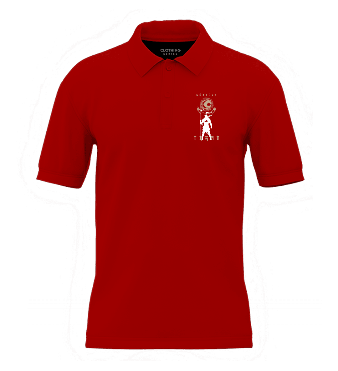 Göktürk  Ön  Baskılı (Unisex Polo Yaka)