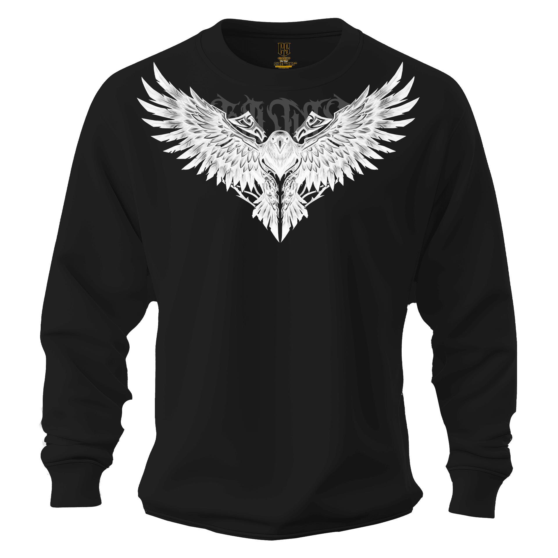 Goth Eagle  Ön Baskılı  (Unisex Sweatshirt)