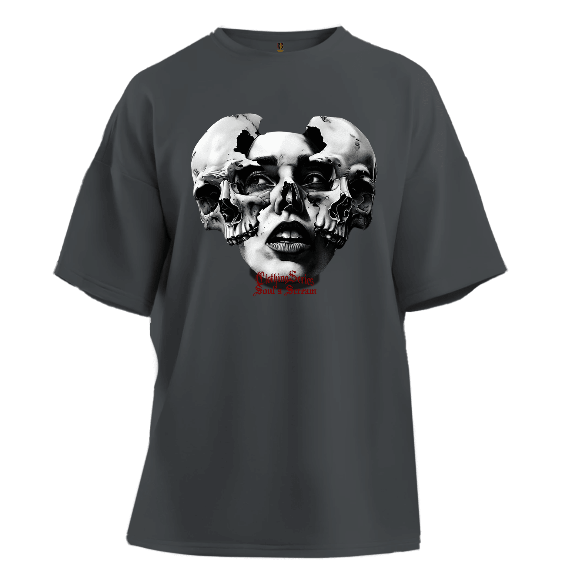 Soul's Scream Gothic Series Ön  Baskılı (Unisex Tişört)