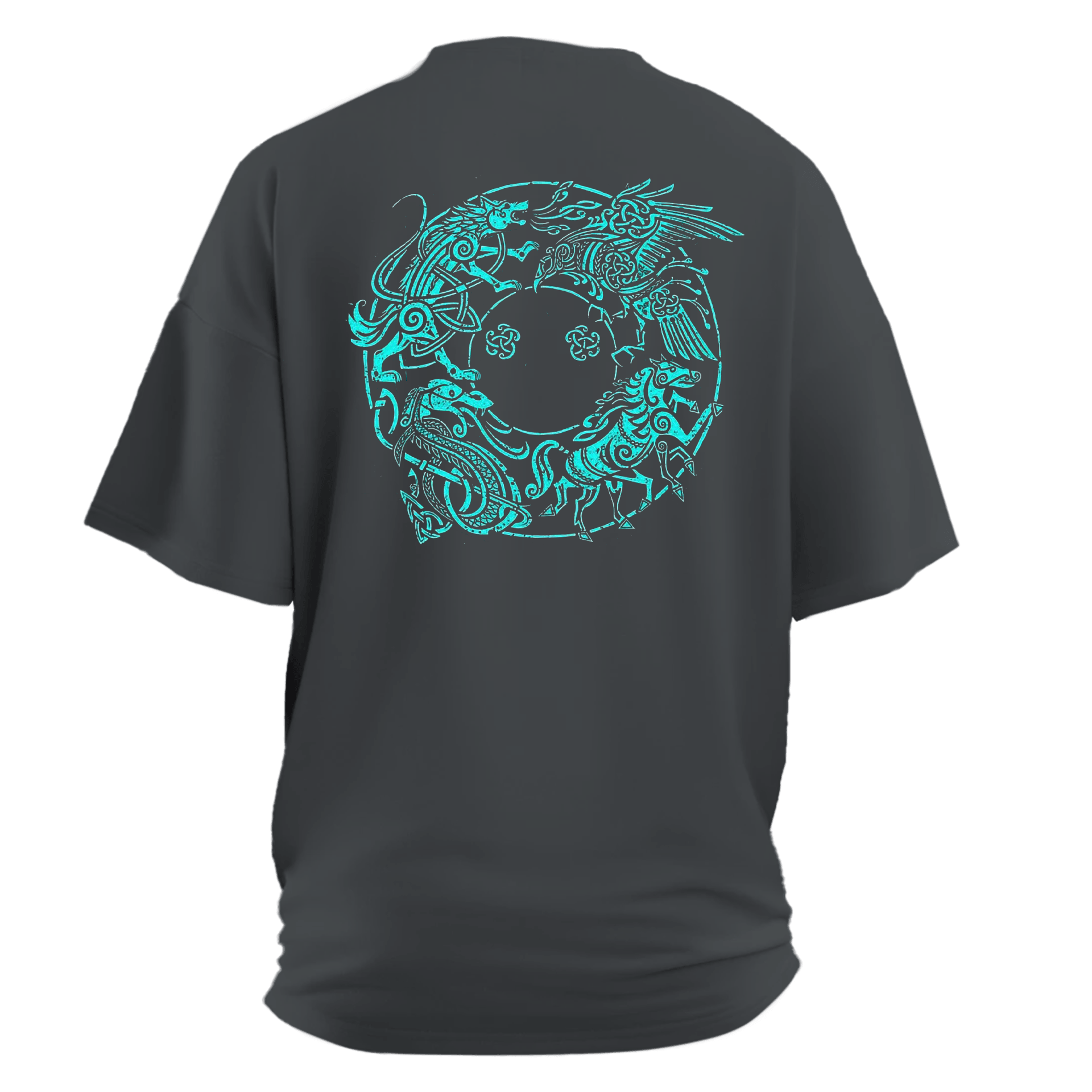 Nordic Composition II  Ön Ve Arka Baskılı Nordic(Unisex Tişört)