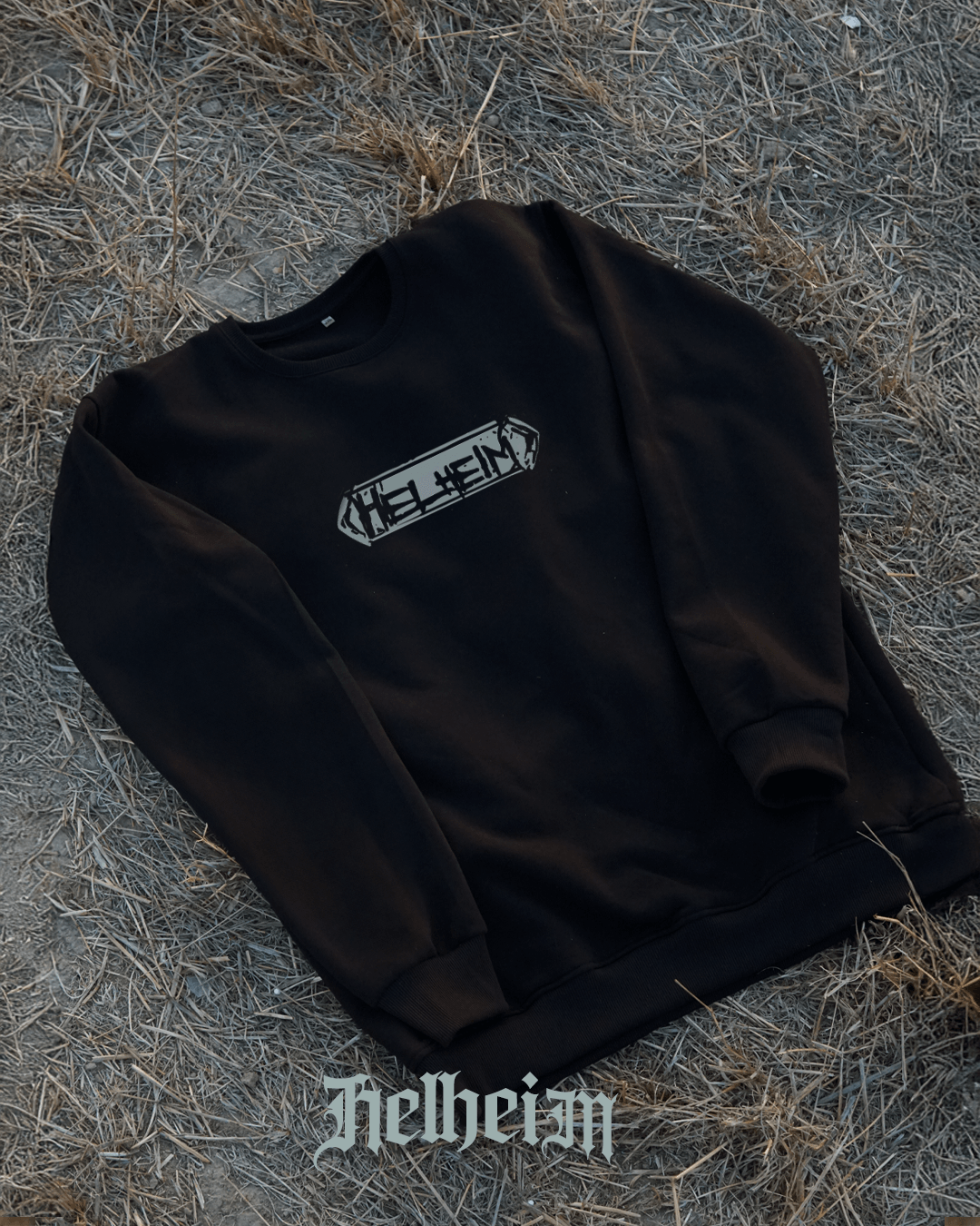 Helheim Baskılı Ön Ve Arka (Unisex Sweatshirt)