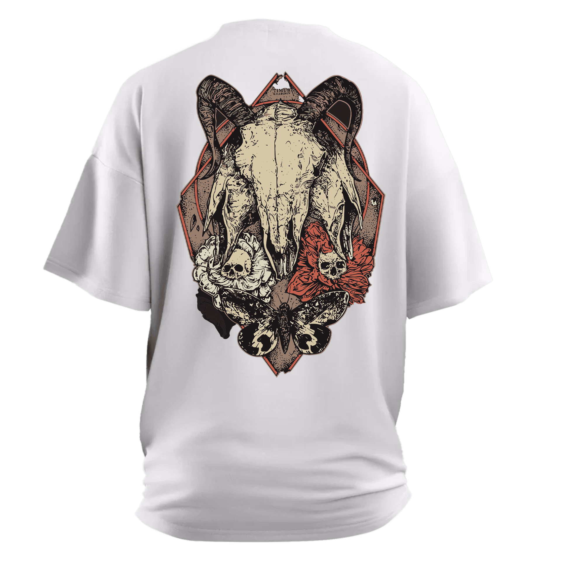 Satan Gothic Series Ön ve Arka Baskılı (Unisex Tişört)