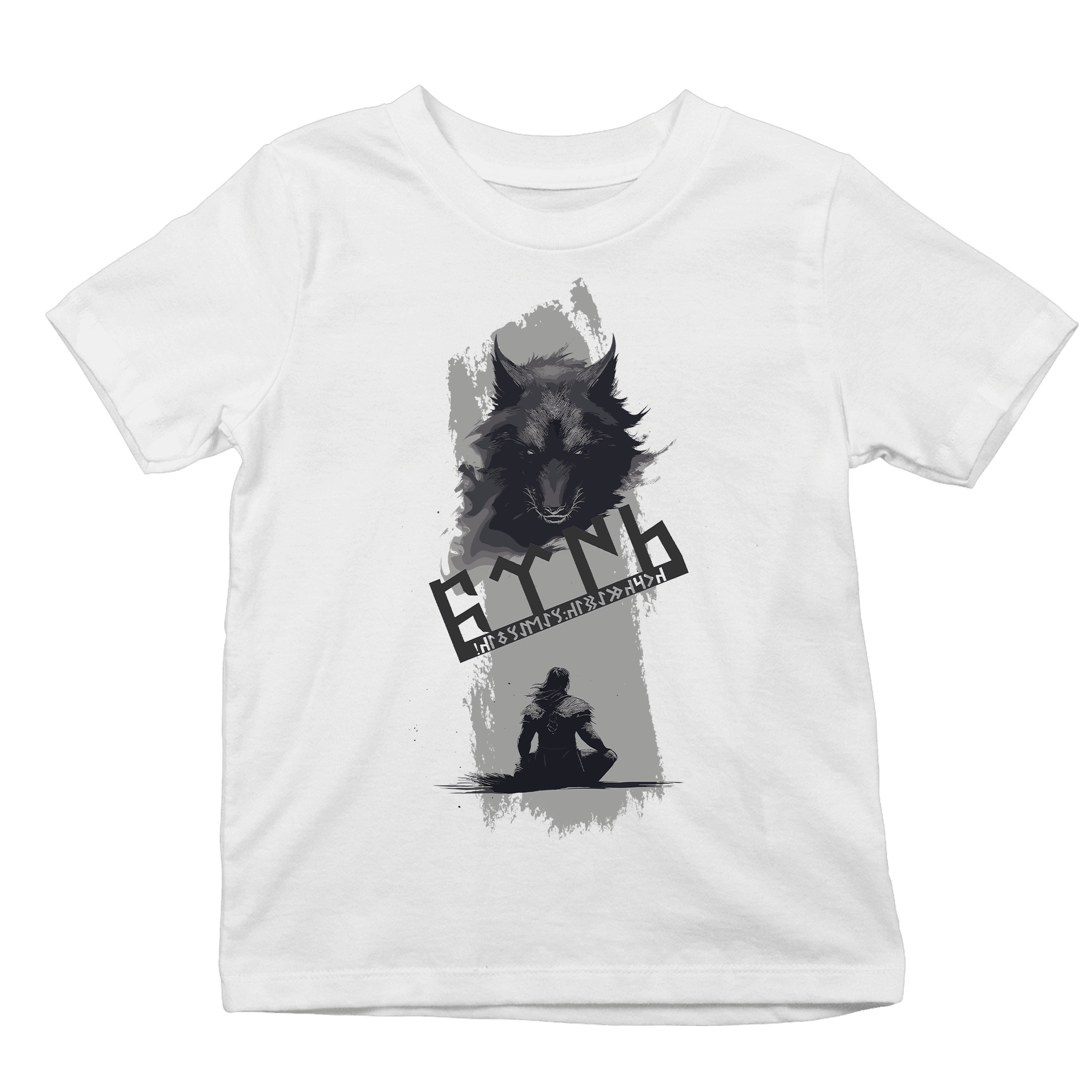 Türk Kurt  Ön Baskılı (Çocuk unisex tişört)