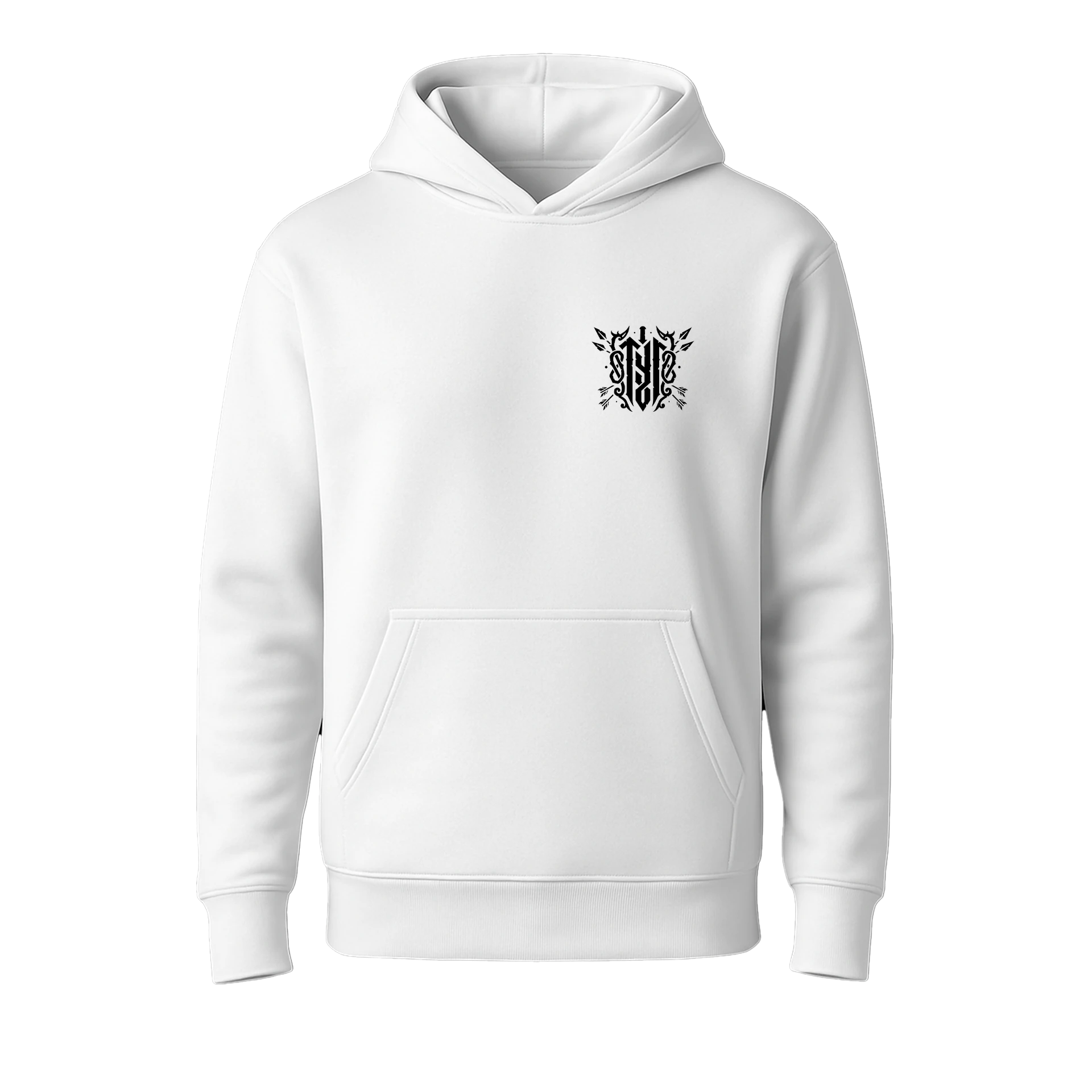   Tyr  Ön Ve Arka Baskılı  Nordic Series   (Unisex Hoodie )