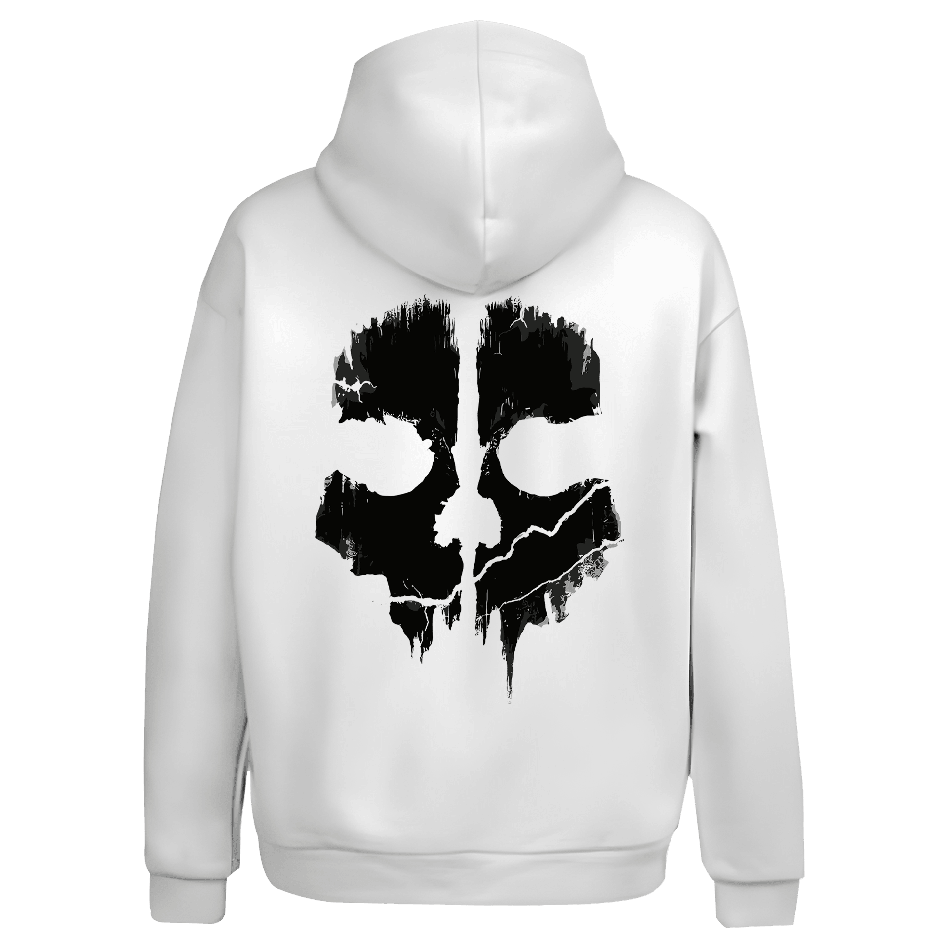 Ghost   Ön ve Arka xBaskılı (Unisex Hoodie )
