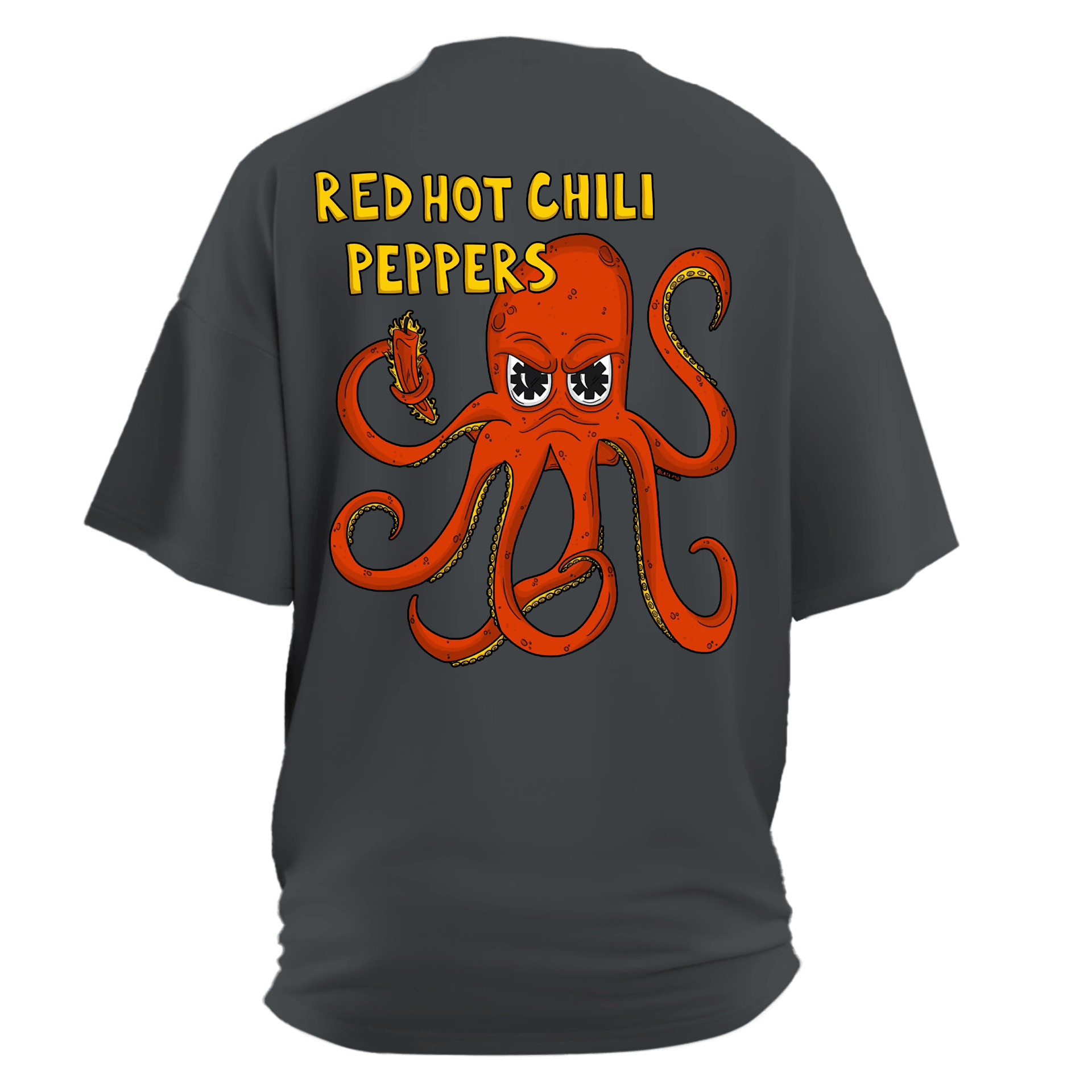 Red Hot Chılı Peppers Octopus Ön ve Arka Baskılı (Unisex Tişört )