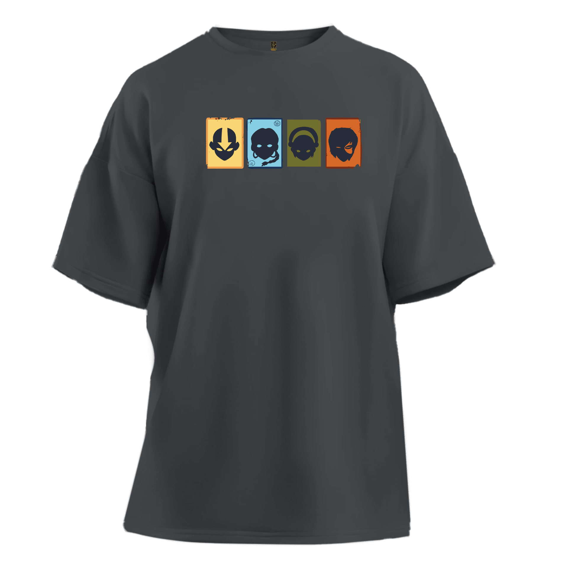 The Last Airbender Avatar Team Ön Baskılı (Unisex Tişört )