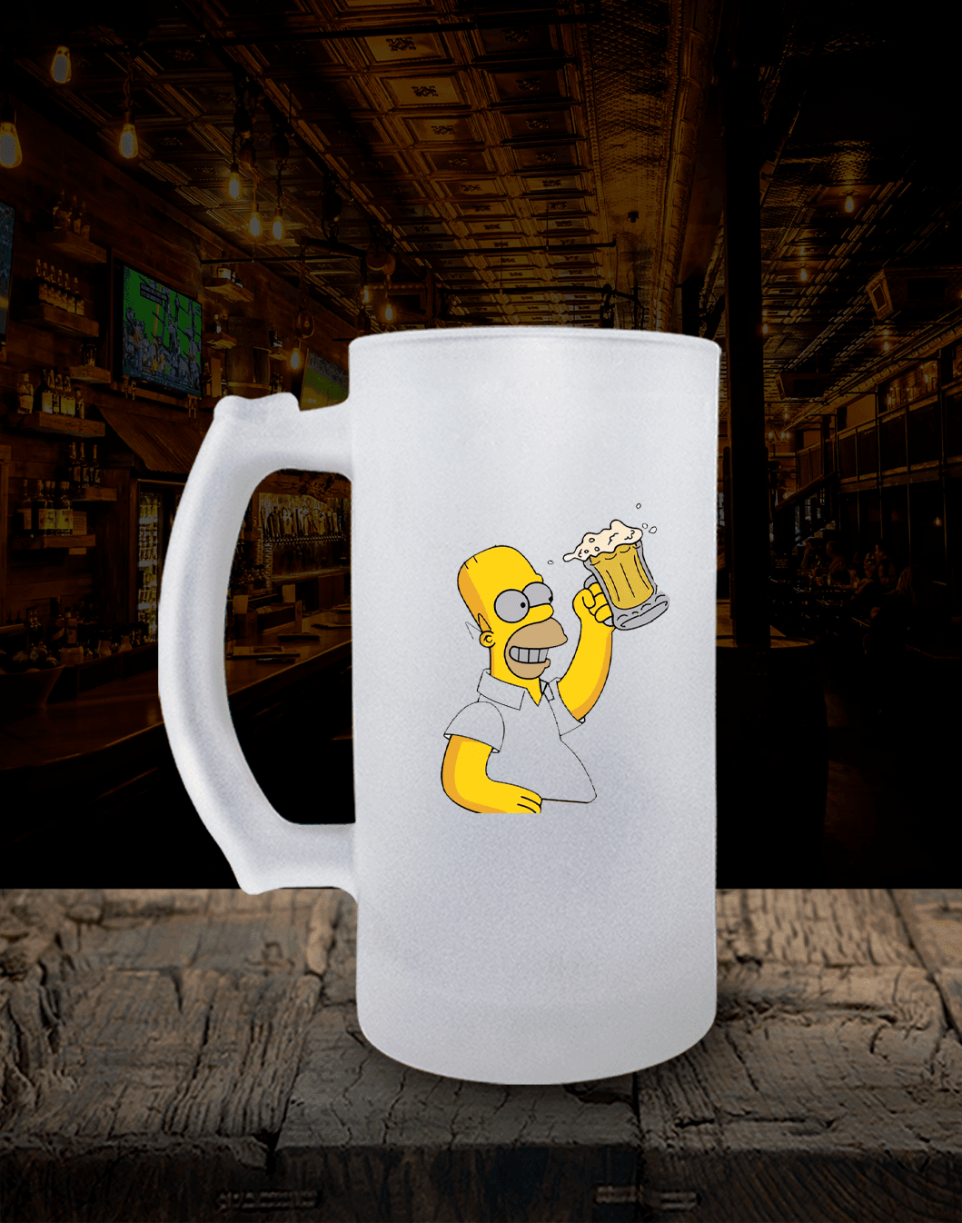 Cheers Simspson I (Bira Bardağı)