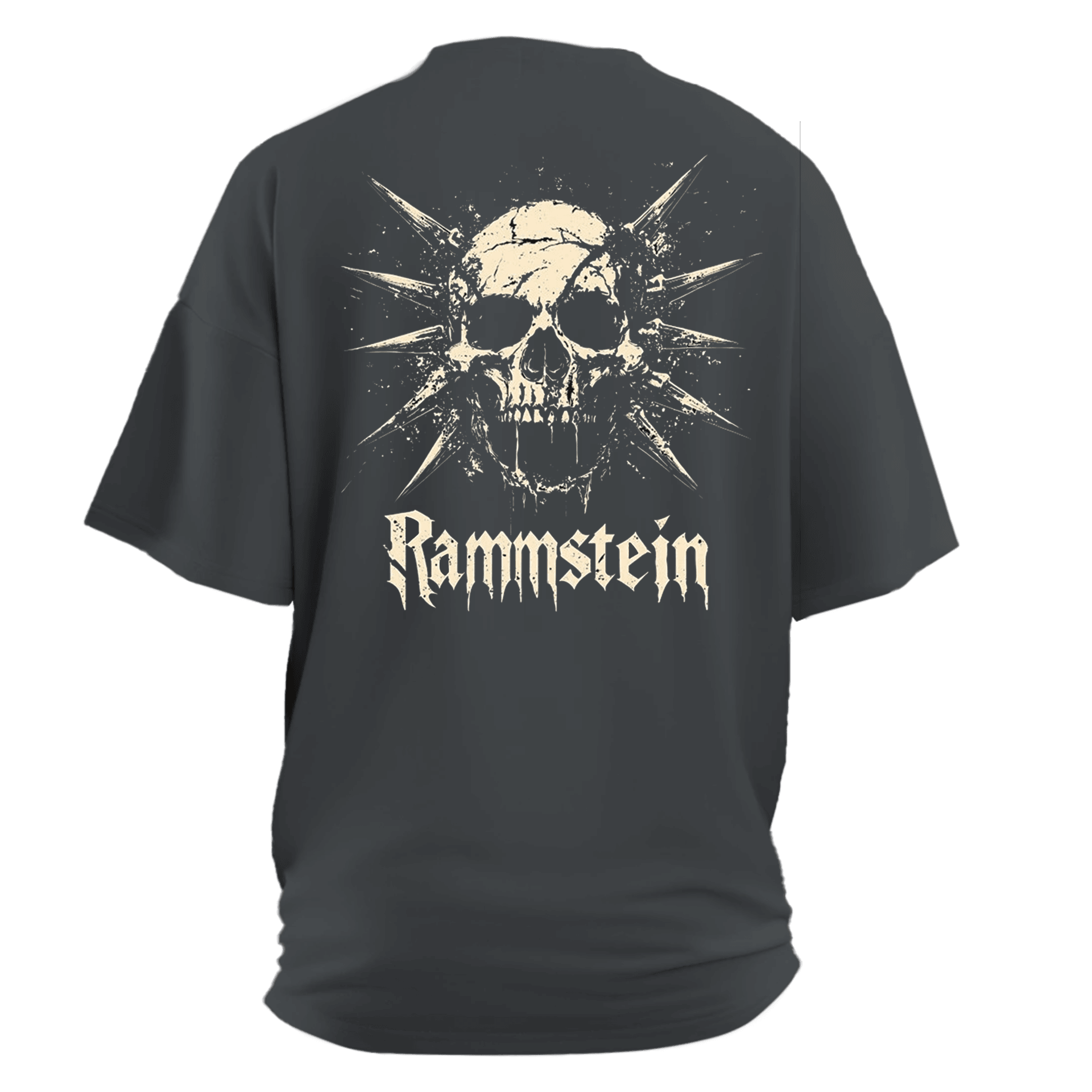 Rammestein Ön ve Arka Baskılı (Unisex Tişört )