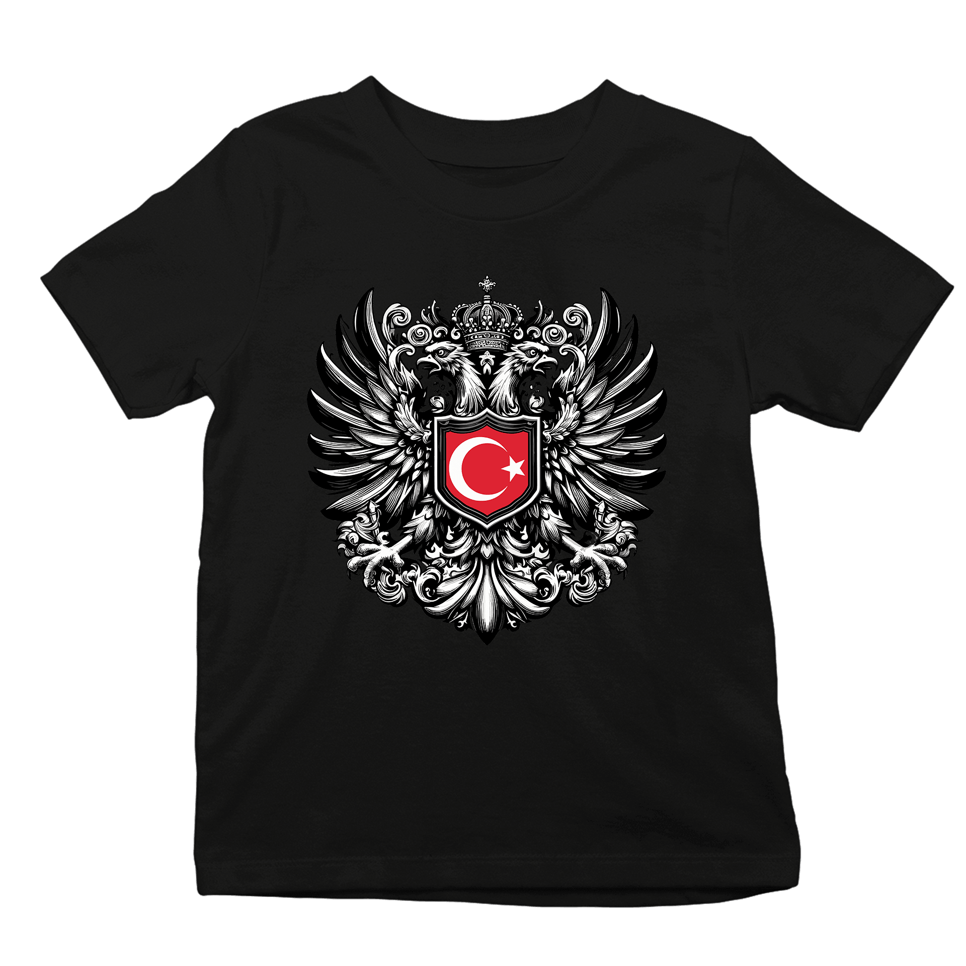 Türk Kartalı Ön Baskılı (Çocuk unisex tişört)