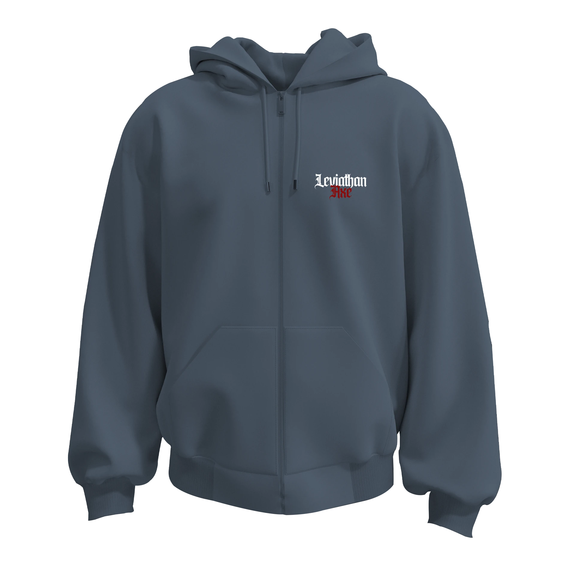 Leviathan Axe Ön Ve Arka Baskılı (Unisex Fermuarlı Hoodie)