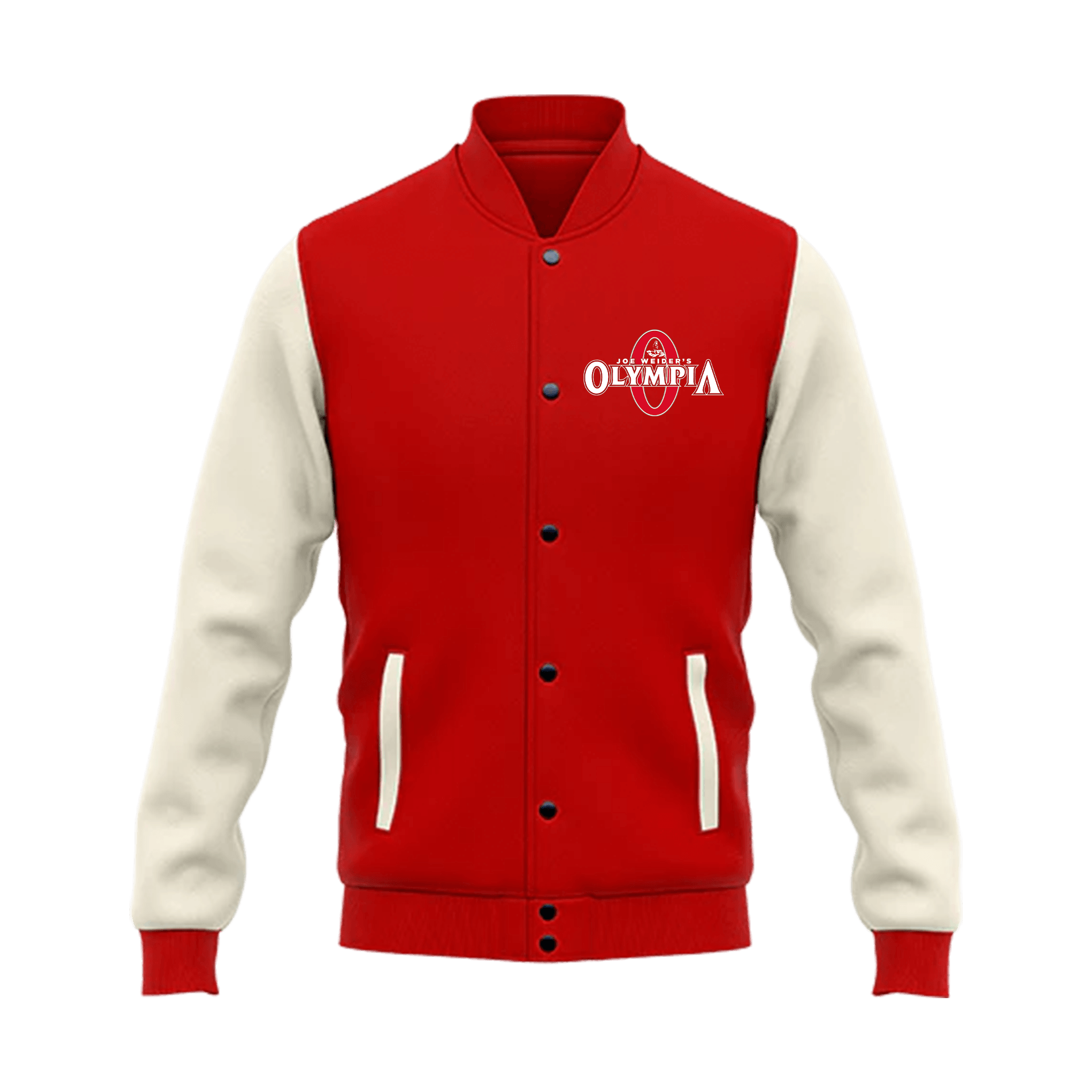 Olympia Spor Series Ön Ve Arka Baskılı (Unisex Kolej ceketi)