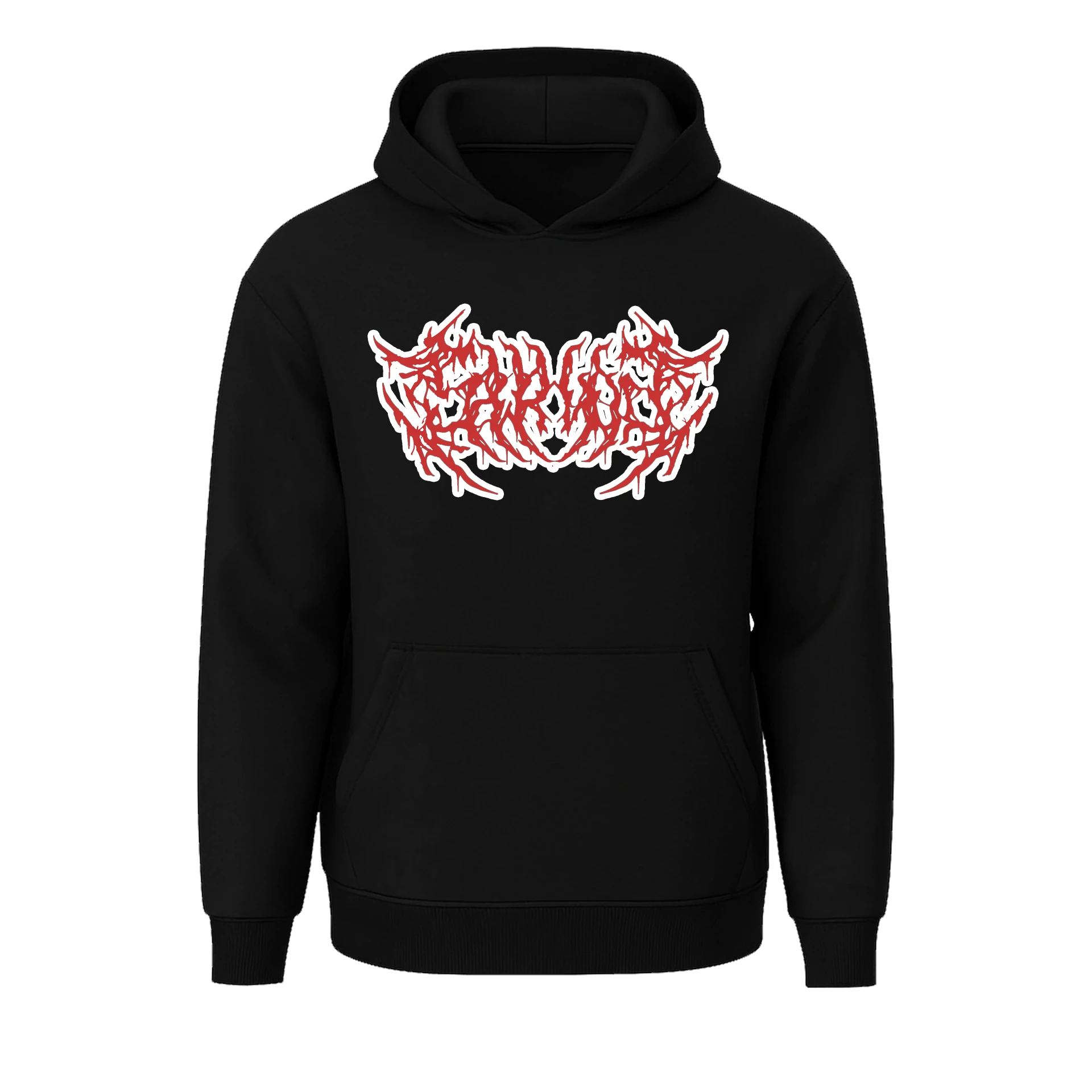 Vertebrae of Damnation  Ön ve Arka Baskılı  (Unisex Hoodie )