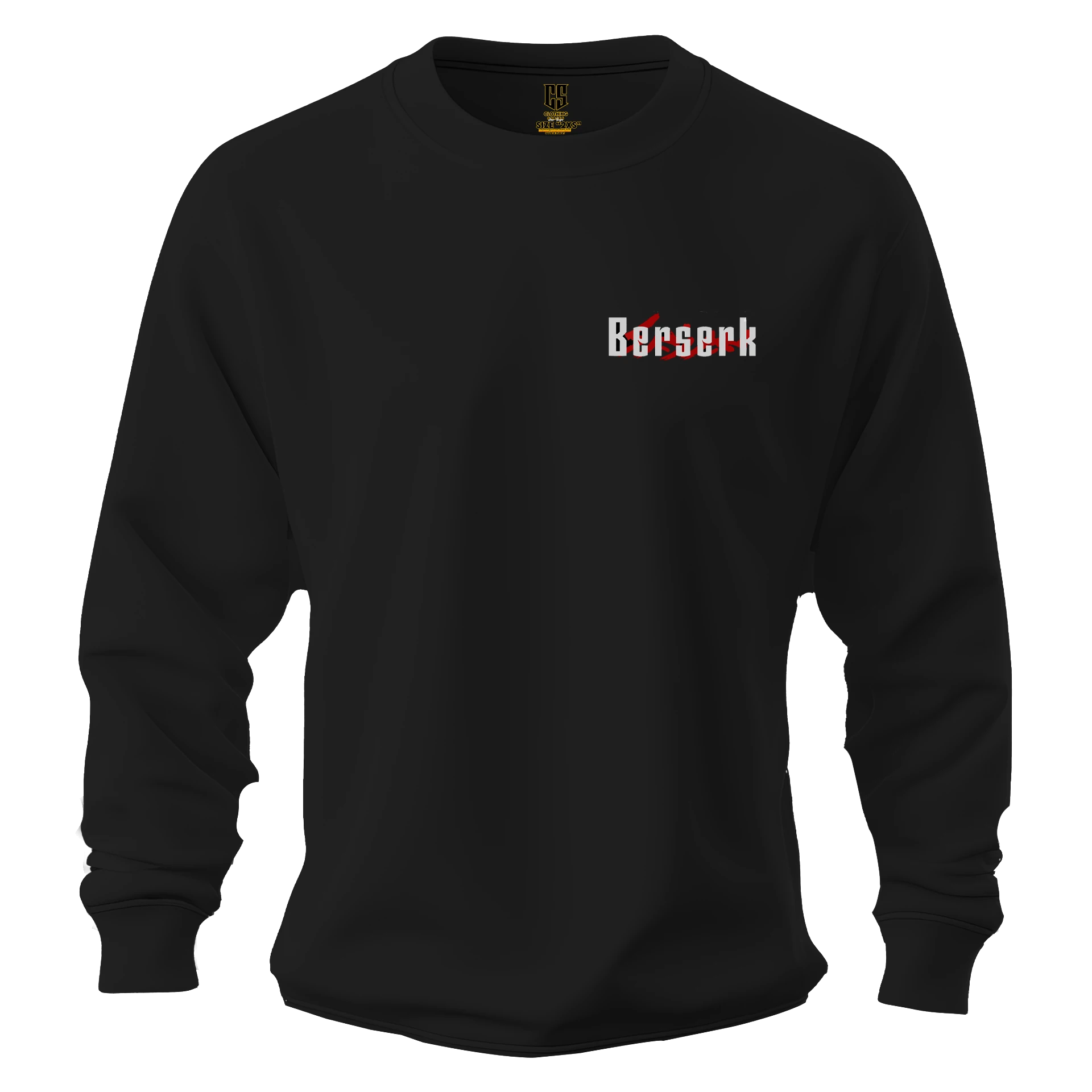 Berserk IV Ön ve Arka  Berserk Baskılı Anime Series (Unisex Sweatshirt)