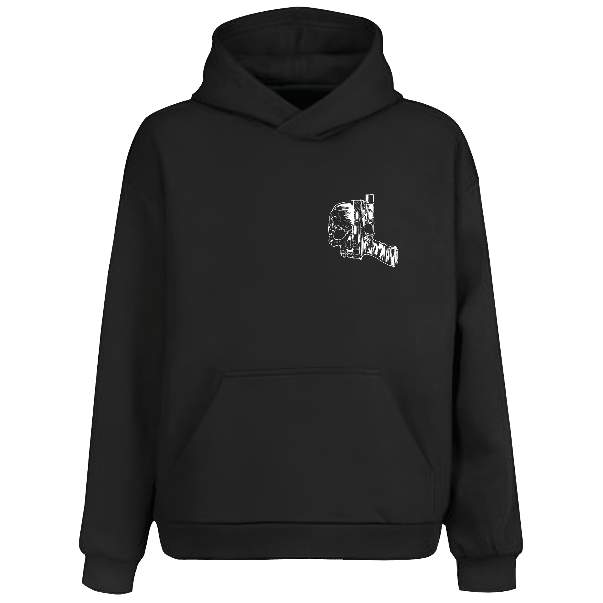 Hard Times Strong Men  Ön ve Arka Baskılı  Warrior Series Ön Baskılı ve Arka Baskılı (Unisex Hoodie)