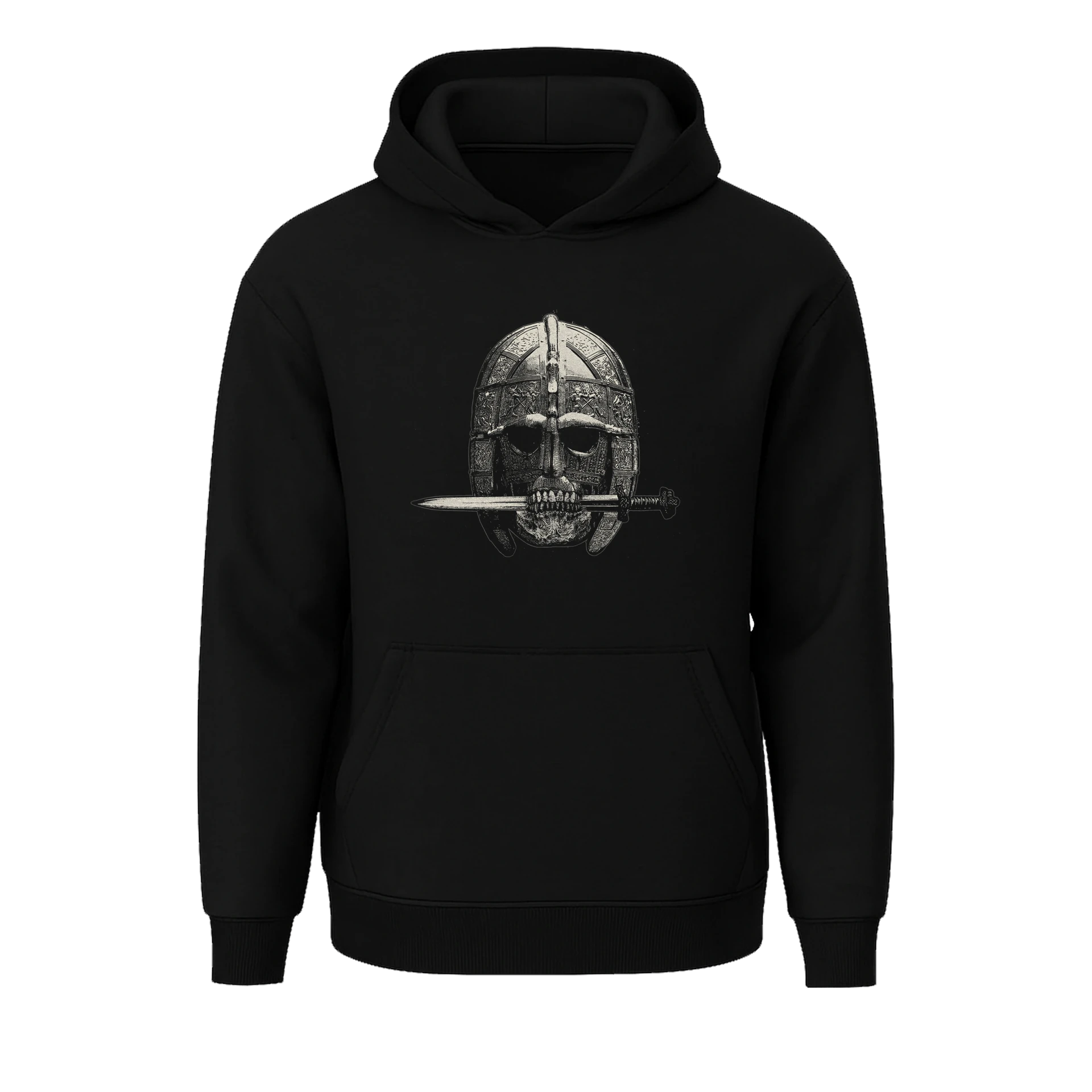 Fearles the god favor the Storng Ön Ve Arka Baskılı (Unisex Hoodie )