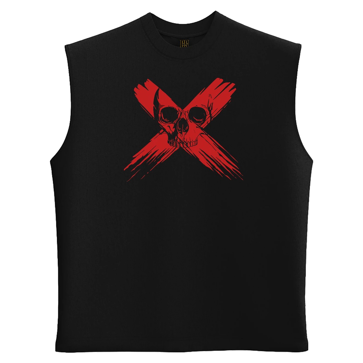 Red Skull   Ön Baskılı  (M BEDEN    TEK Beden Outlet Ürün)