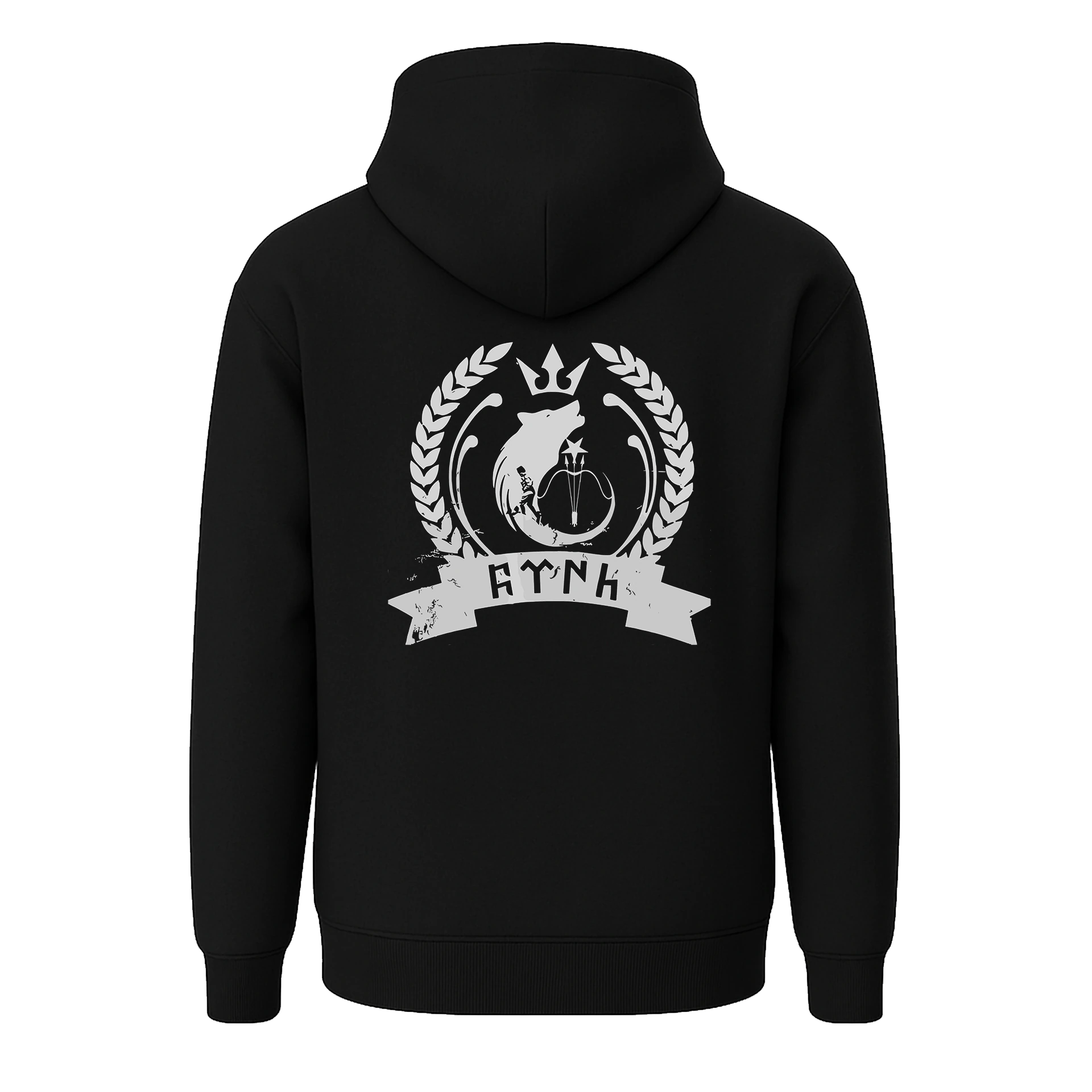 Türk Kompozisyon Ön Ve Arka Baskılı   Türk Serisi (Unisex Kapüşonlu)