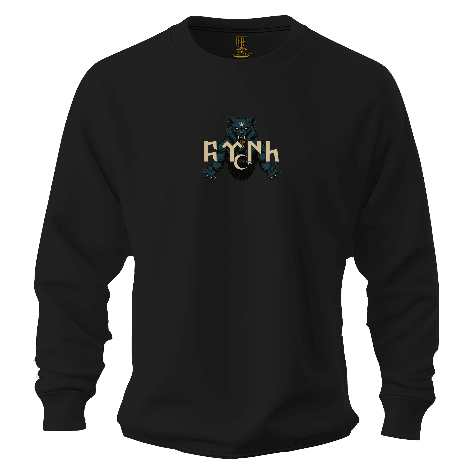 Çılgın Yürek Ön Ve Arka Baskılı  (Unisex Sweatshirt)