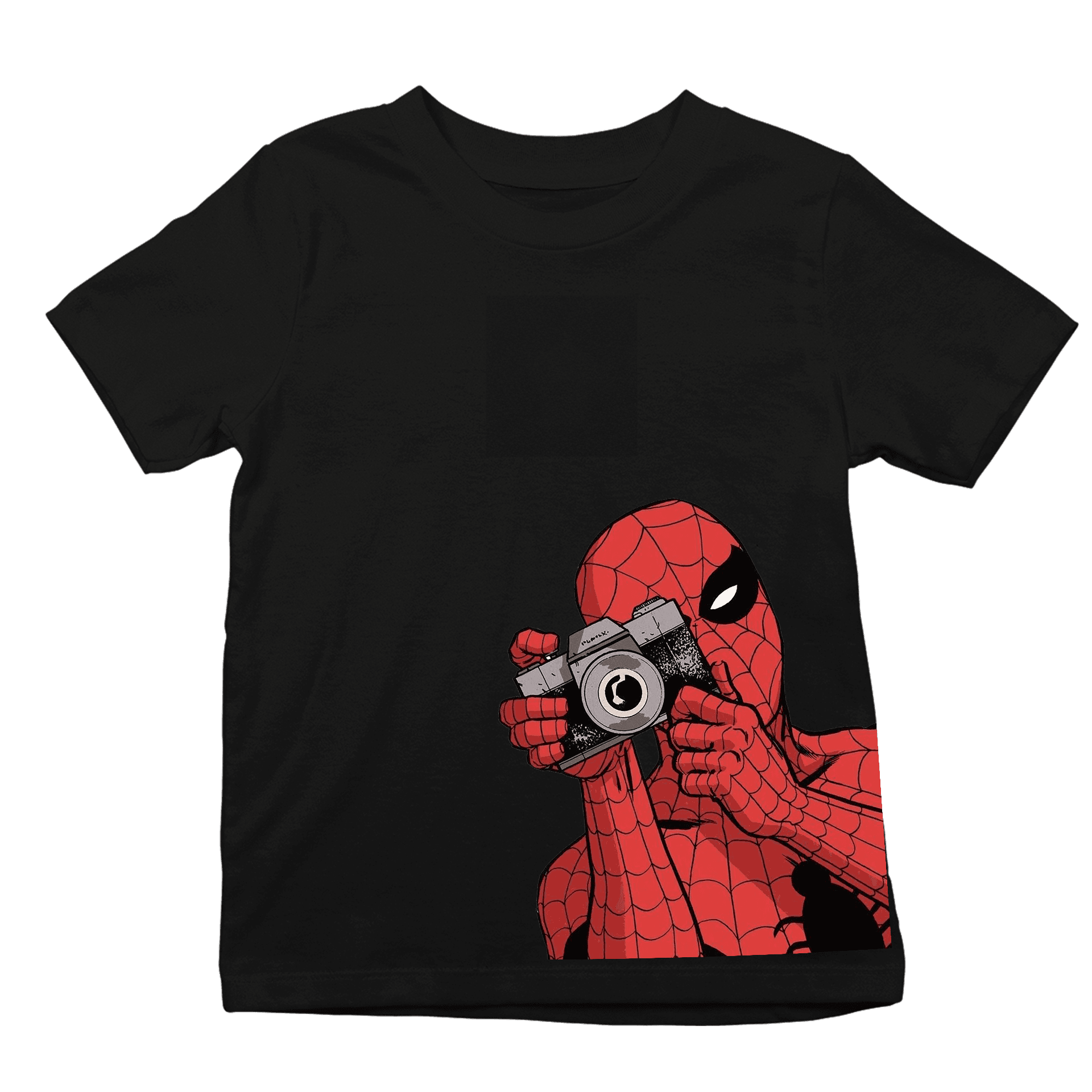Şipşak Spider  Ön Baskılı (Çocuk unisex tişört)