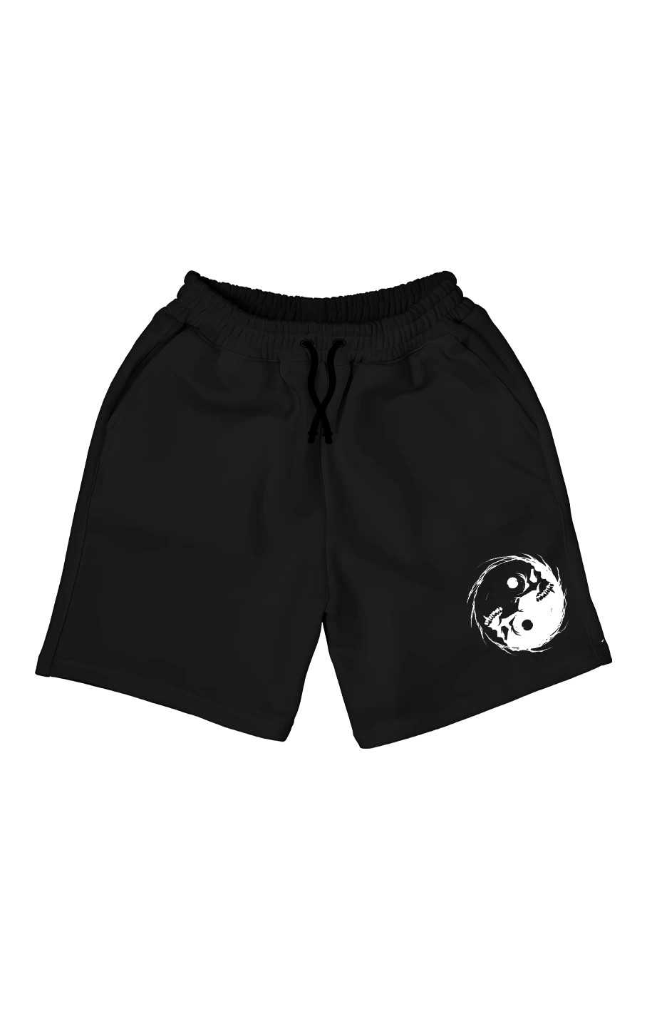 Skull Yang   Şort Baskılı (Siyah   2XL   BEDEN  Regular   TEK Beden Outlet Ürün)