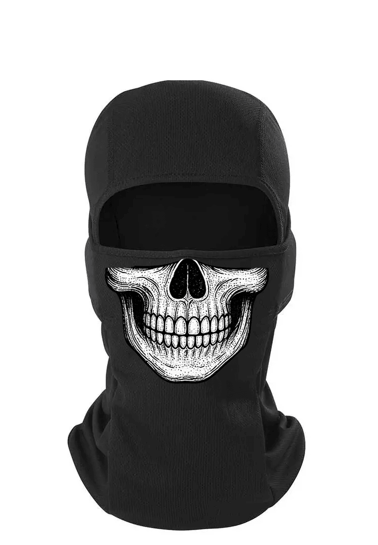 Skull Mask II Termal Maske Baskılı 