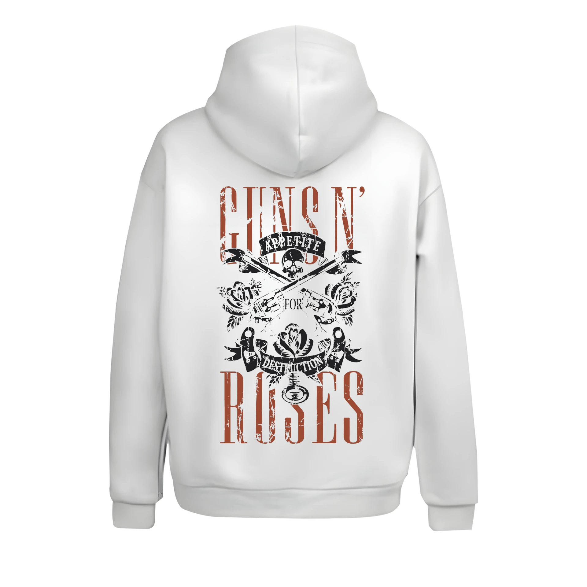 Guns'N Roses  II Ön  ve Arka Baskılı (Unisex Hoodie)