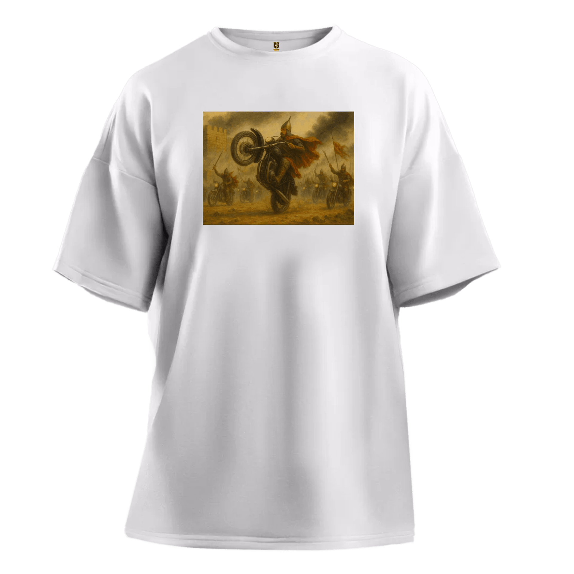 Ottoman Riders   Ön Baskılı Moto  Series(Unisex Tişört )
