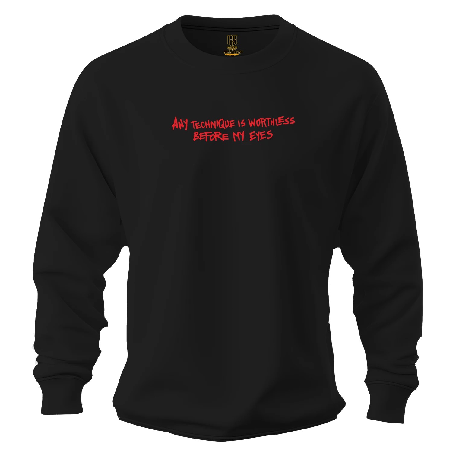 İtachi Uchiha Ön Arka Baskılı  3xl Beden Baskılı Sweatshirt(Tek Beden)