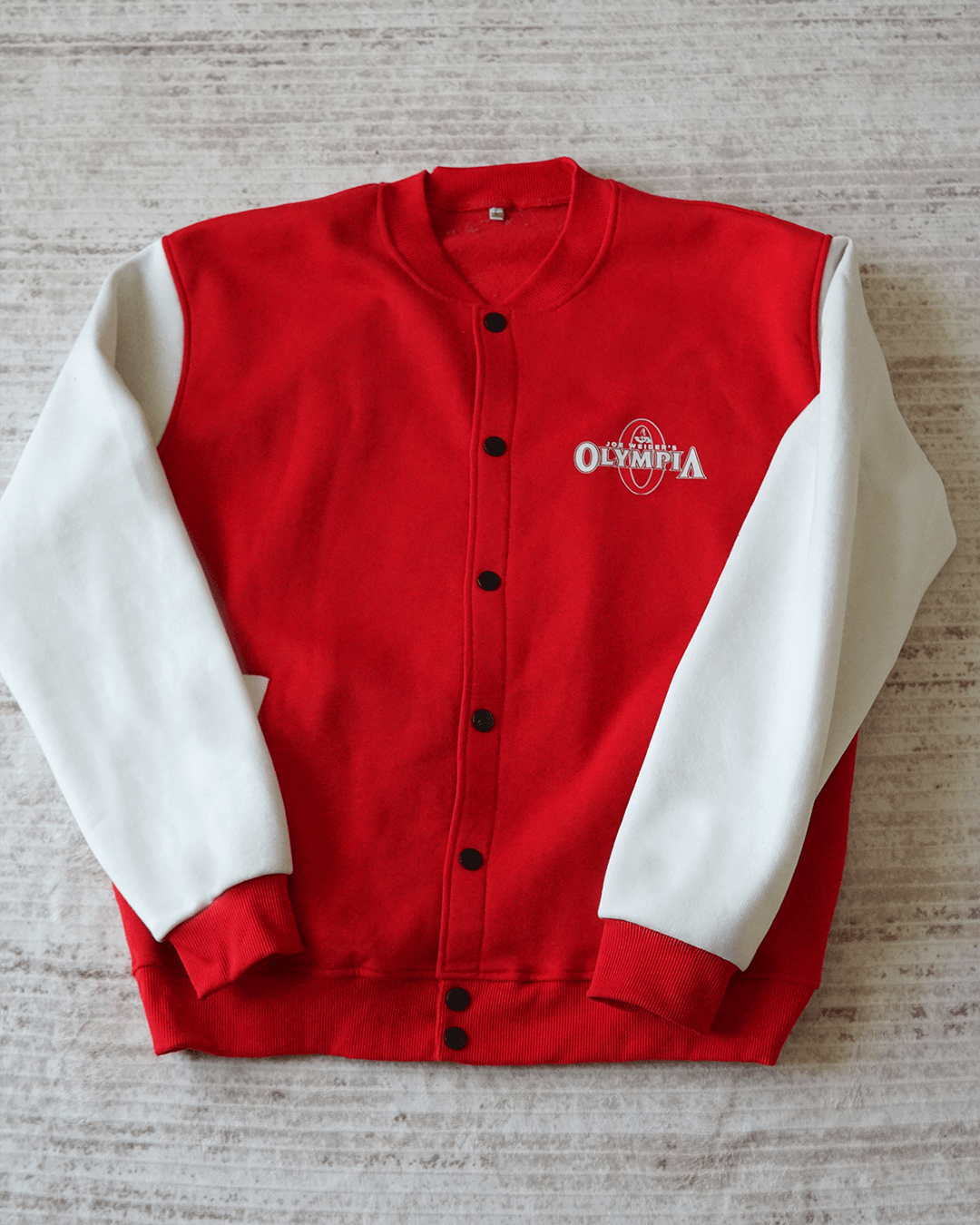 Olympia Spor Series Ön Ve Arka Baskılı (Unisex Kolej ceketi)