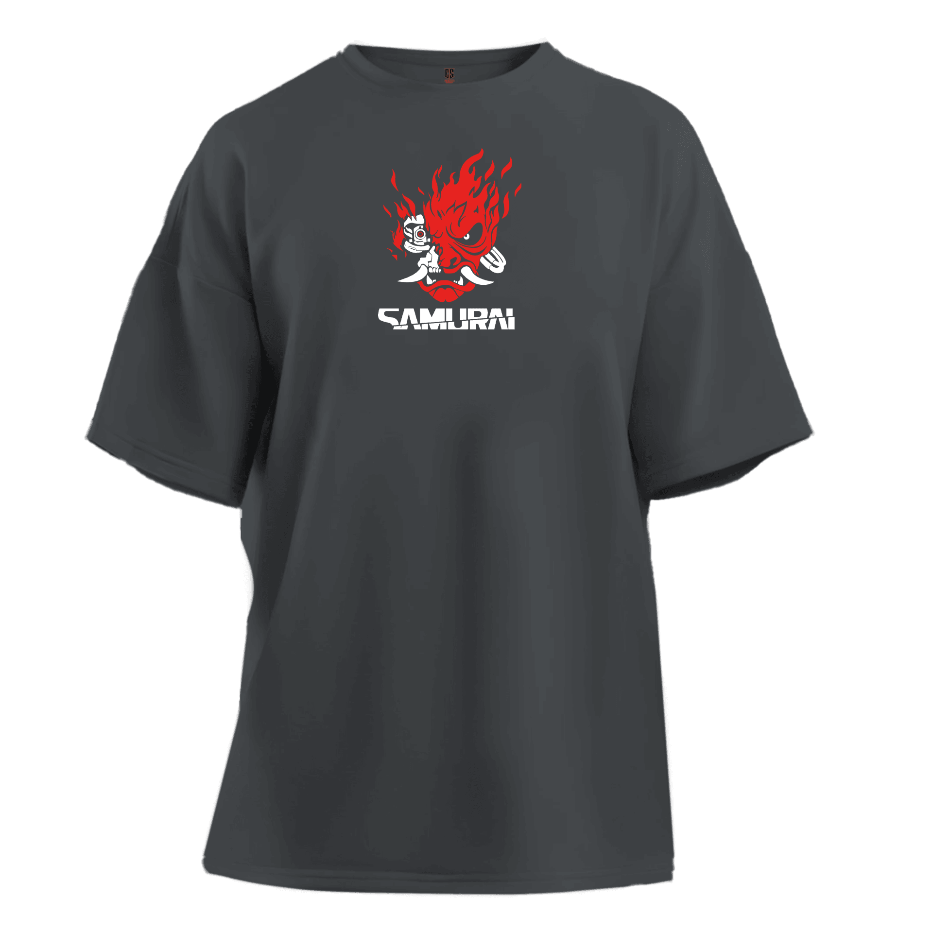 Cyberpunk Samurai Warrior Series Ön Nakışlı (Unisex Tişört )