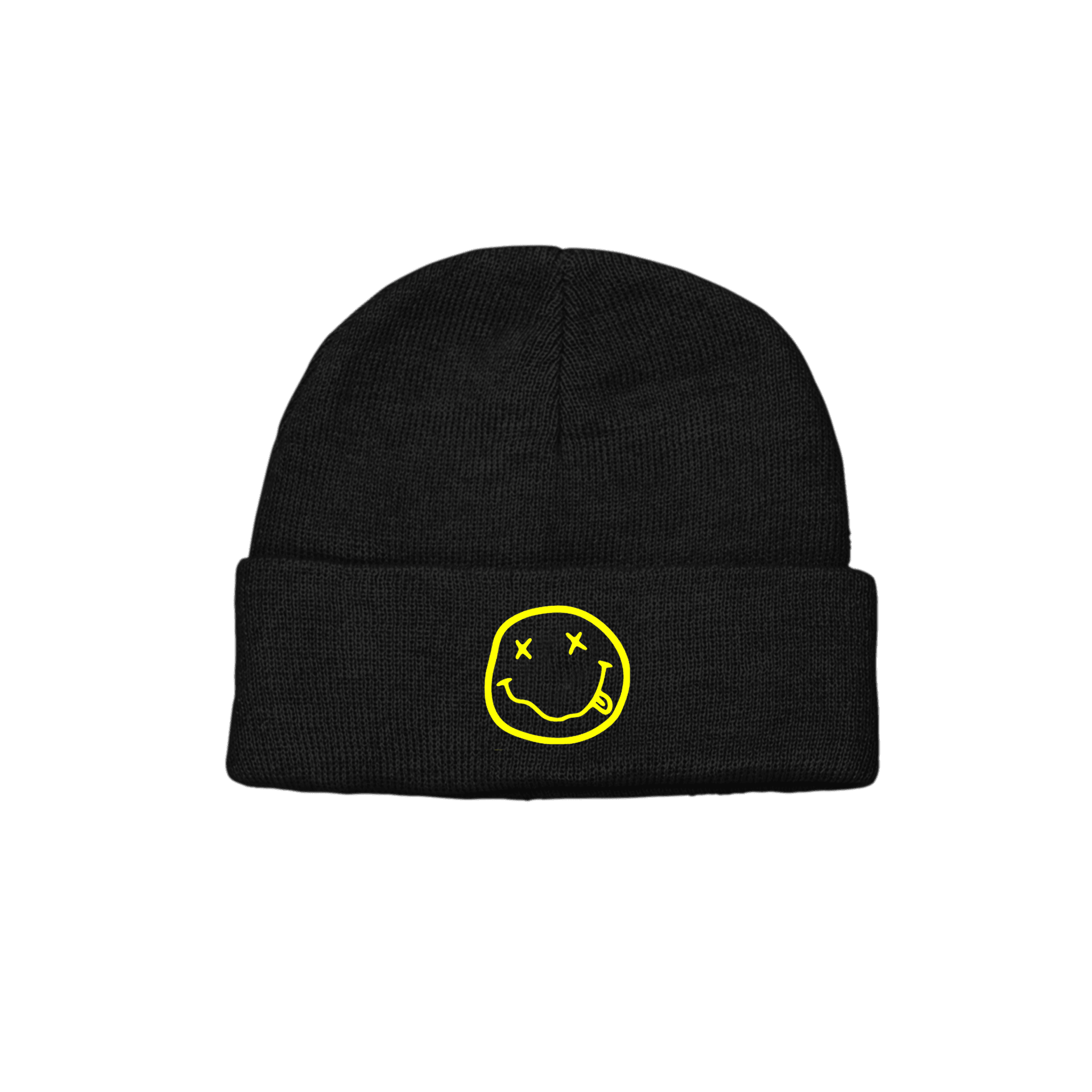 Nirvana Smile Logo Nakışlı Bere