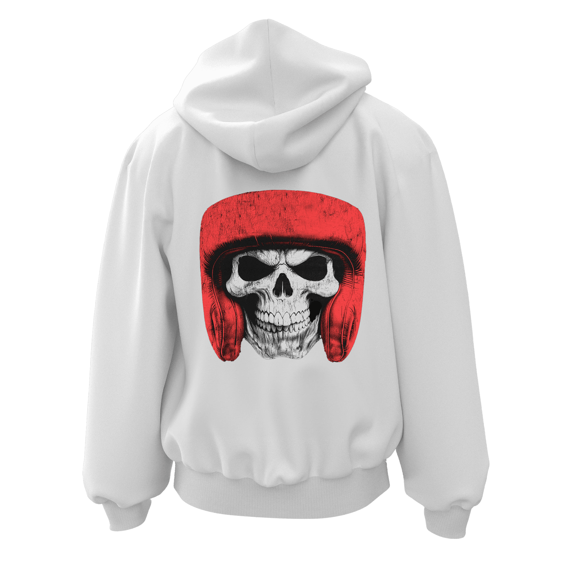 Skull Spar  Spor Series Ön ve Arka Baskılı(Unisex Fermuarlı Hoodie )