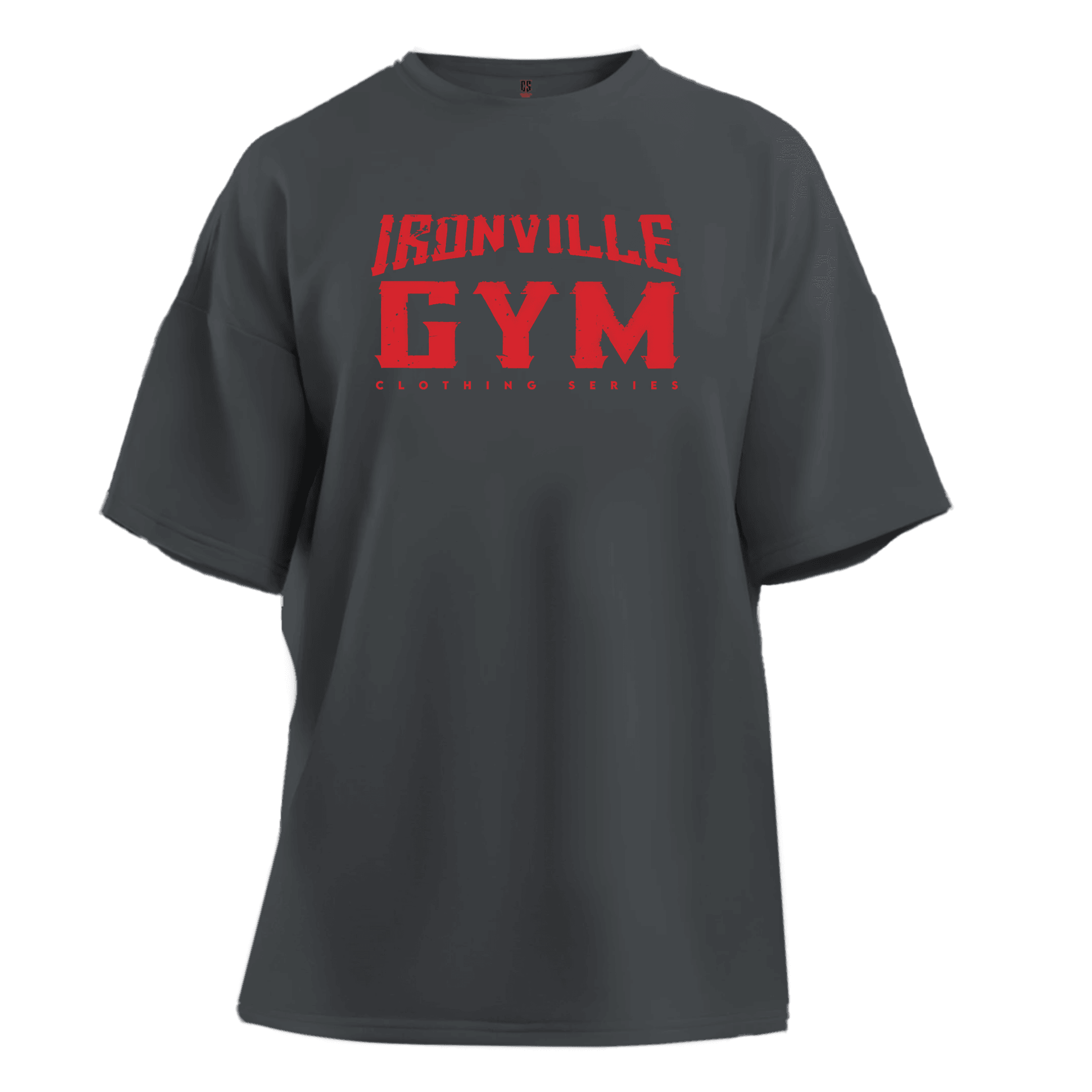 İronville Gym  Ön Ve Arka Baskılı Spor Series (Unisex Tişört )