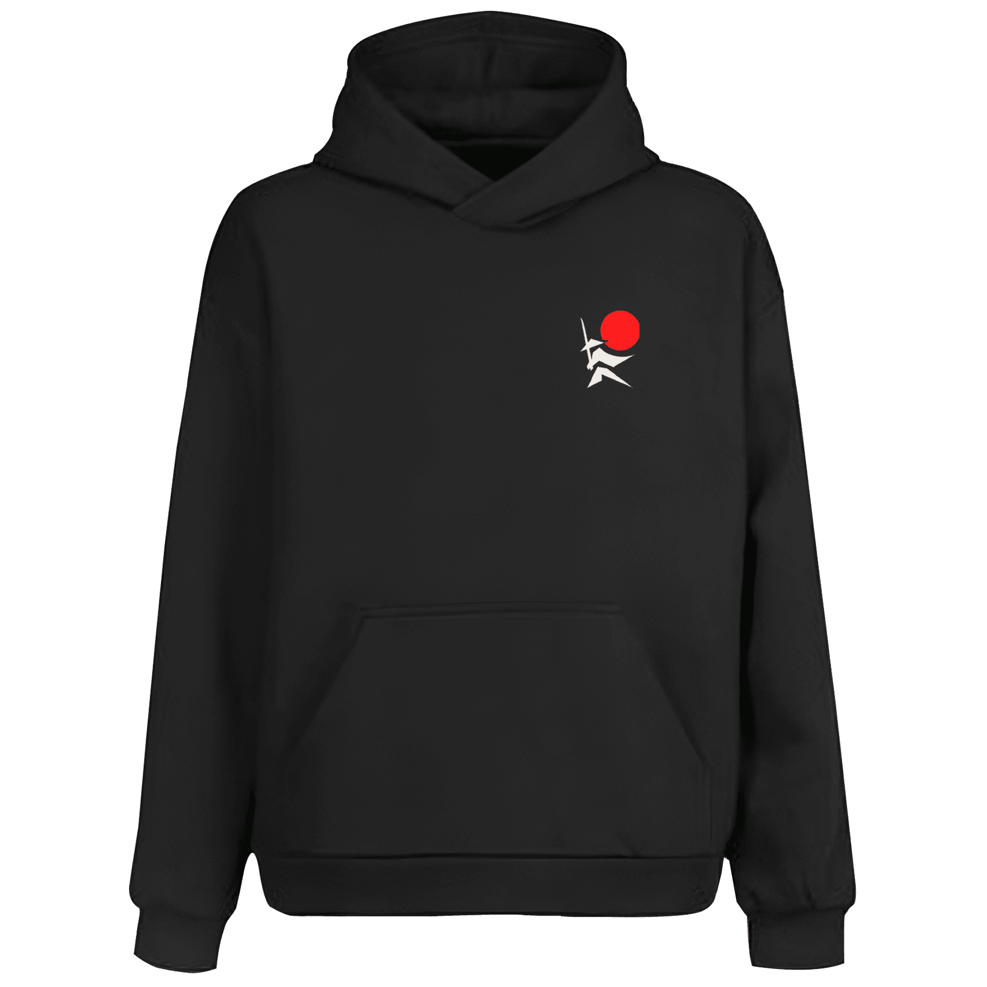 The Sharpness of the sword comes from the will of its master. Warrior Series Ön Nakışlı ve Arka Baskılı (Unisex Hoodie)