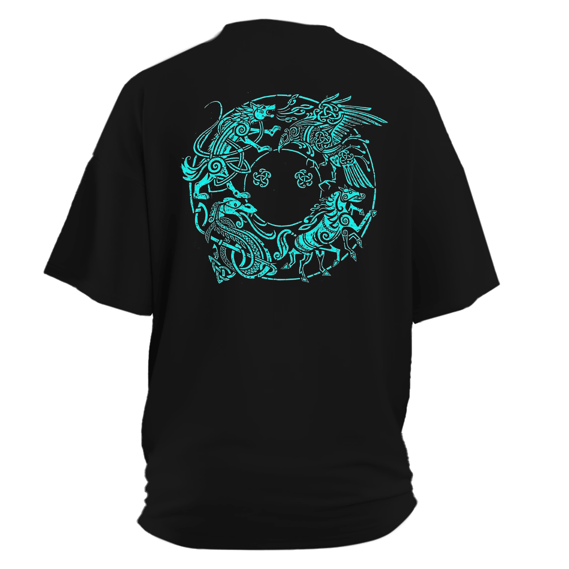 Nordic Composition II  Ön Ve Arka Baskılı Nordic(Unisex Tişört)