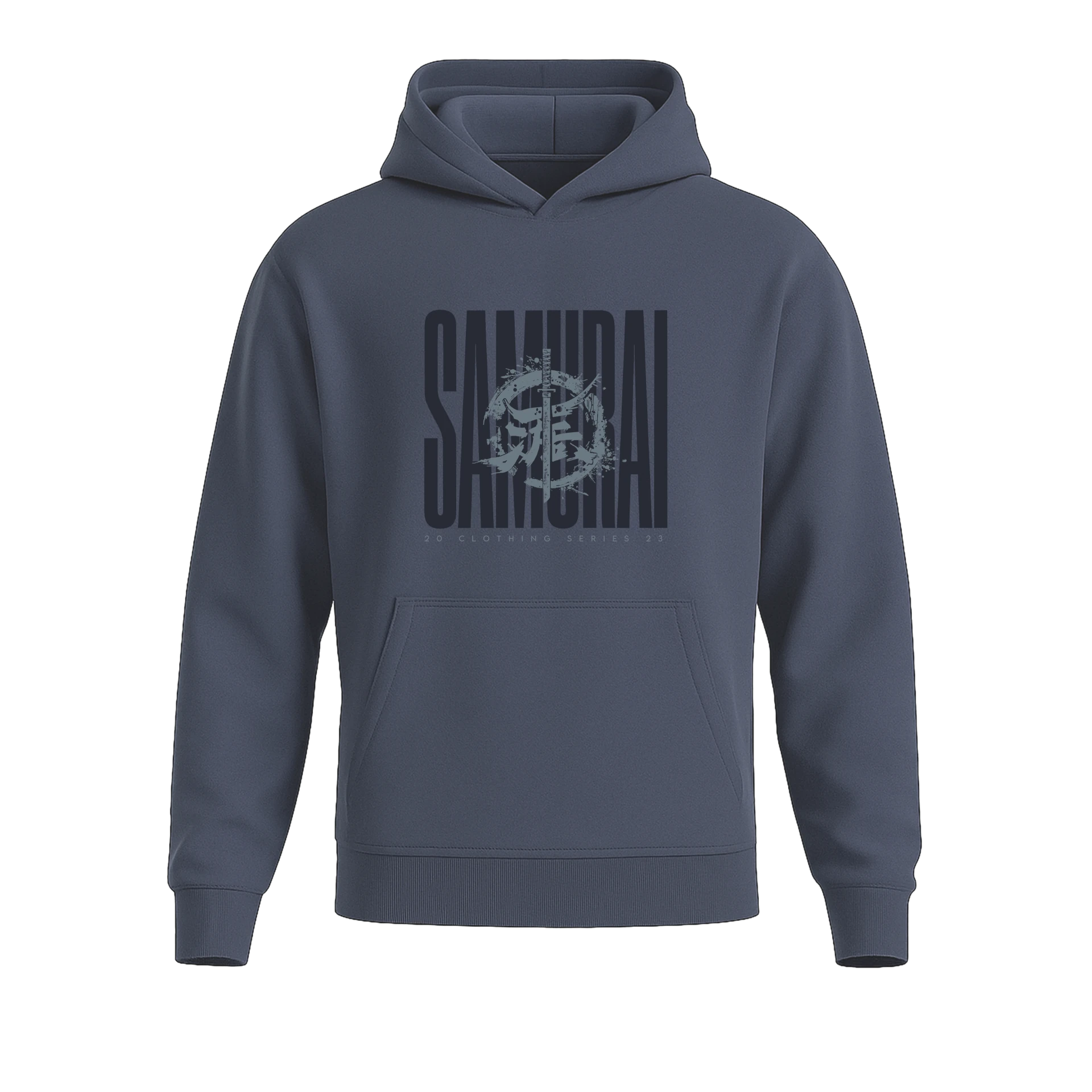 It's not the sharpness of the blade, but the courage of the heart that shapes destiny Ön Ve Arka Baskılı (Unisex Hoodie )