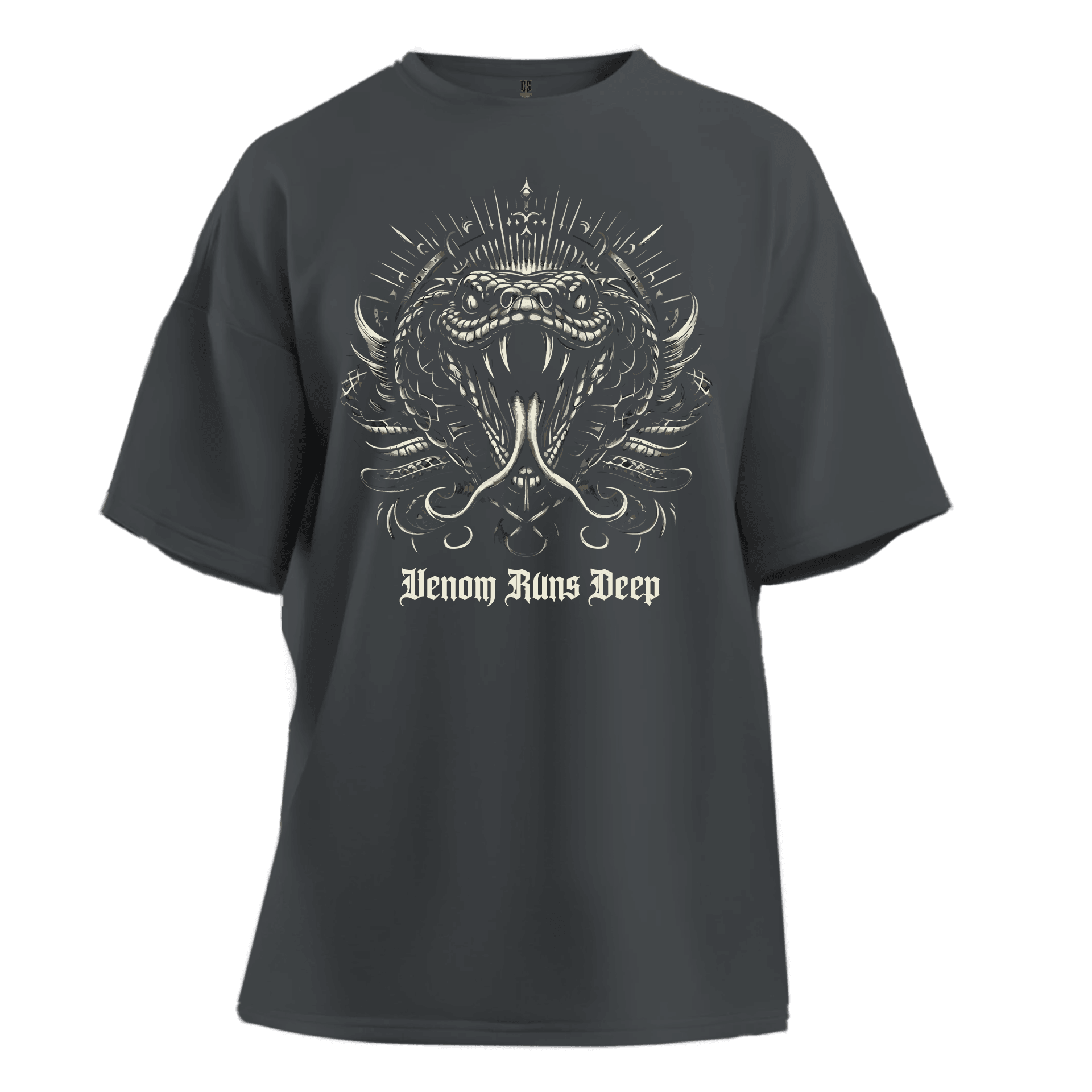 Venom Runs Deep  Ön Baskılı (Unisex Tişört)