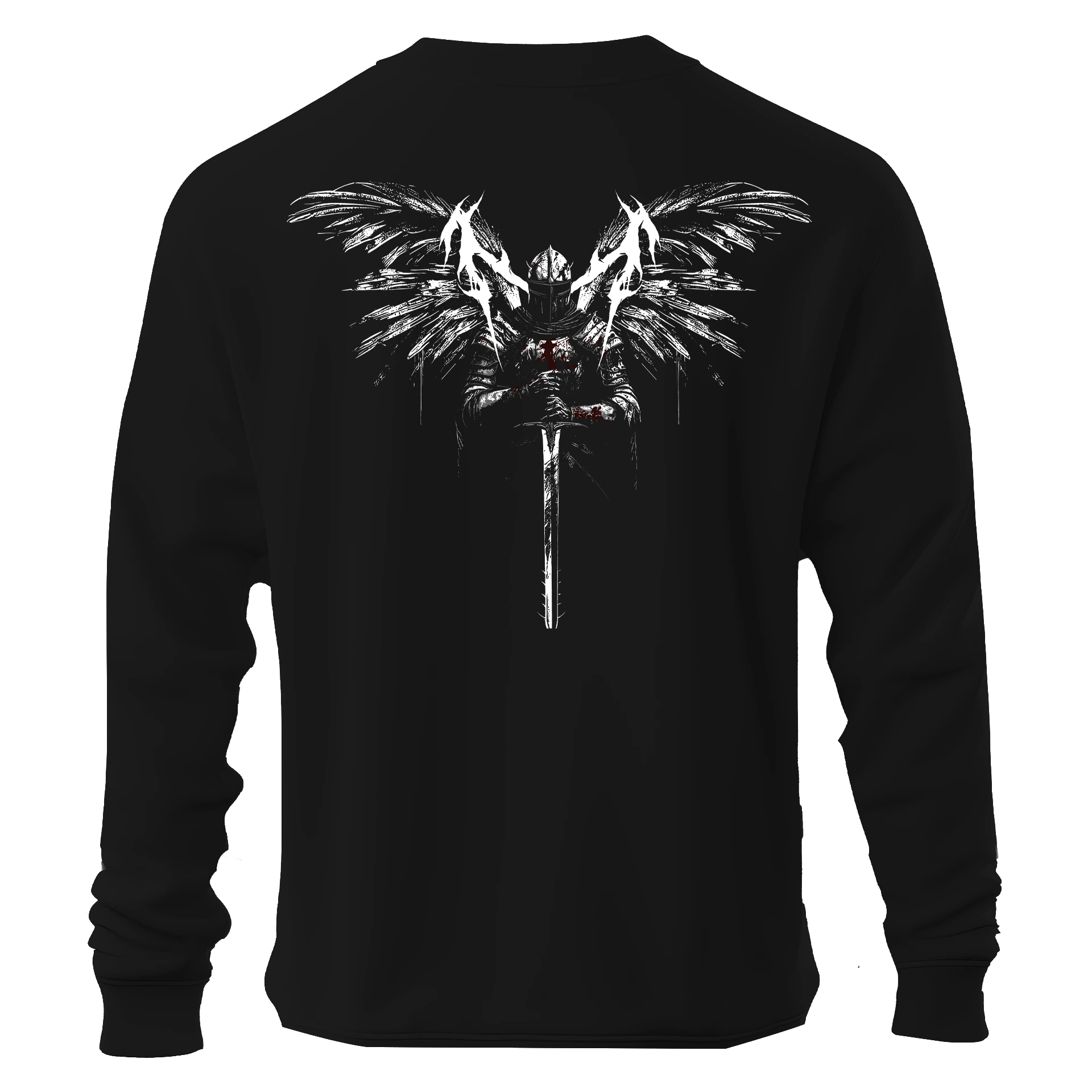 Winged Knight Ön Ve Arka Baskılı   Ön Ve Arka Baskılı  (Unisex Sweat )