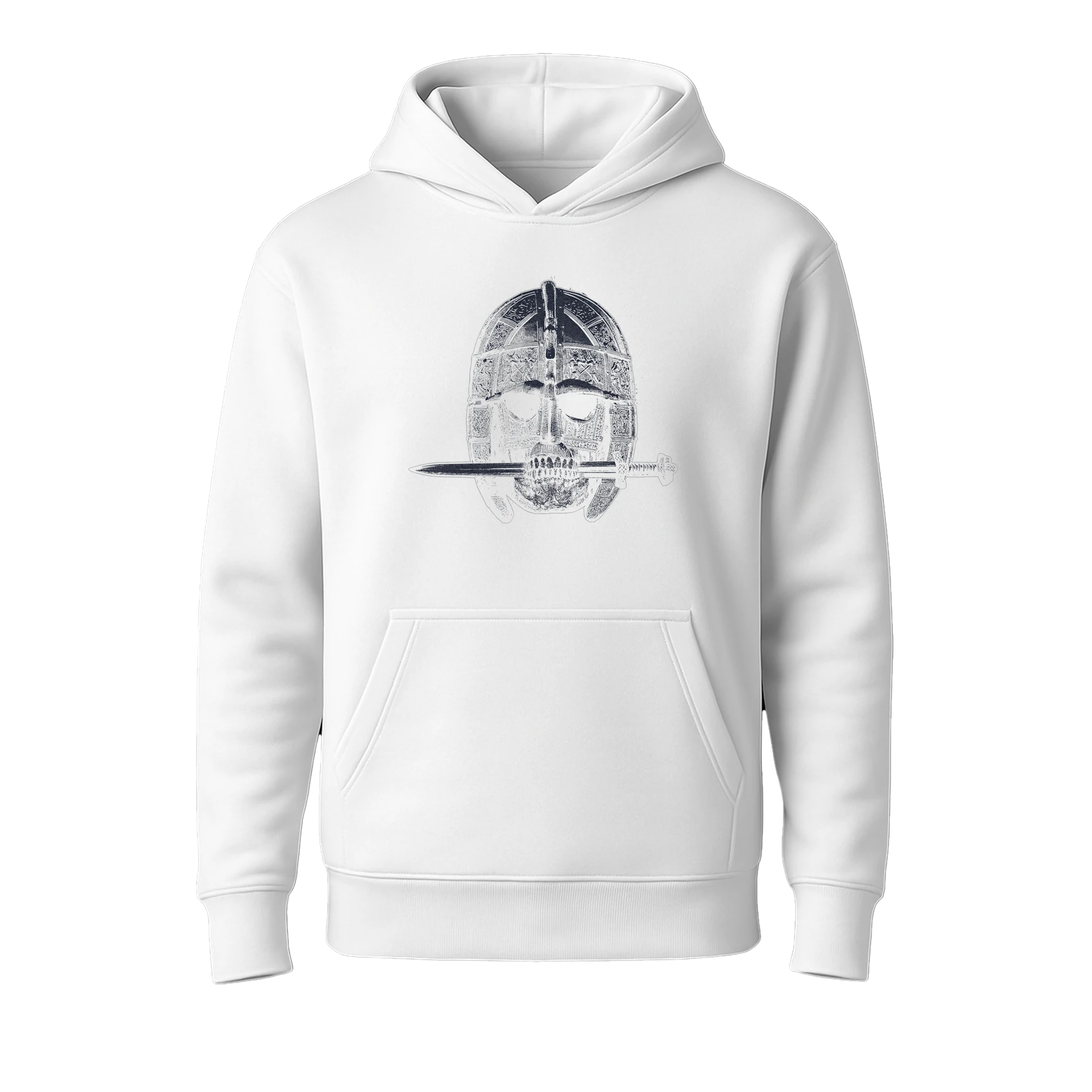 Fearles the god favor the Storng Ön Ve Arka Baskılı (Unisex Hoodie )