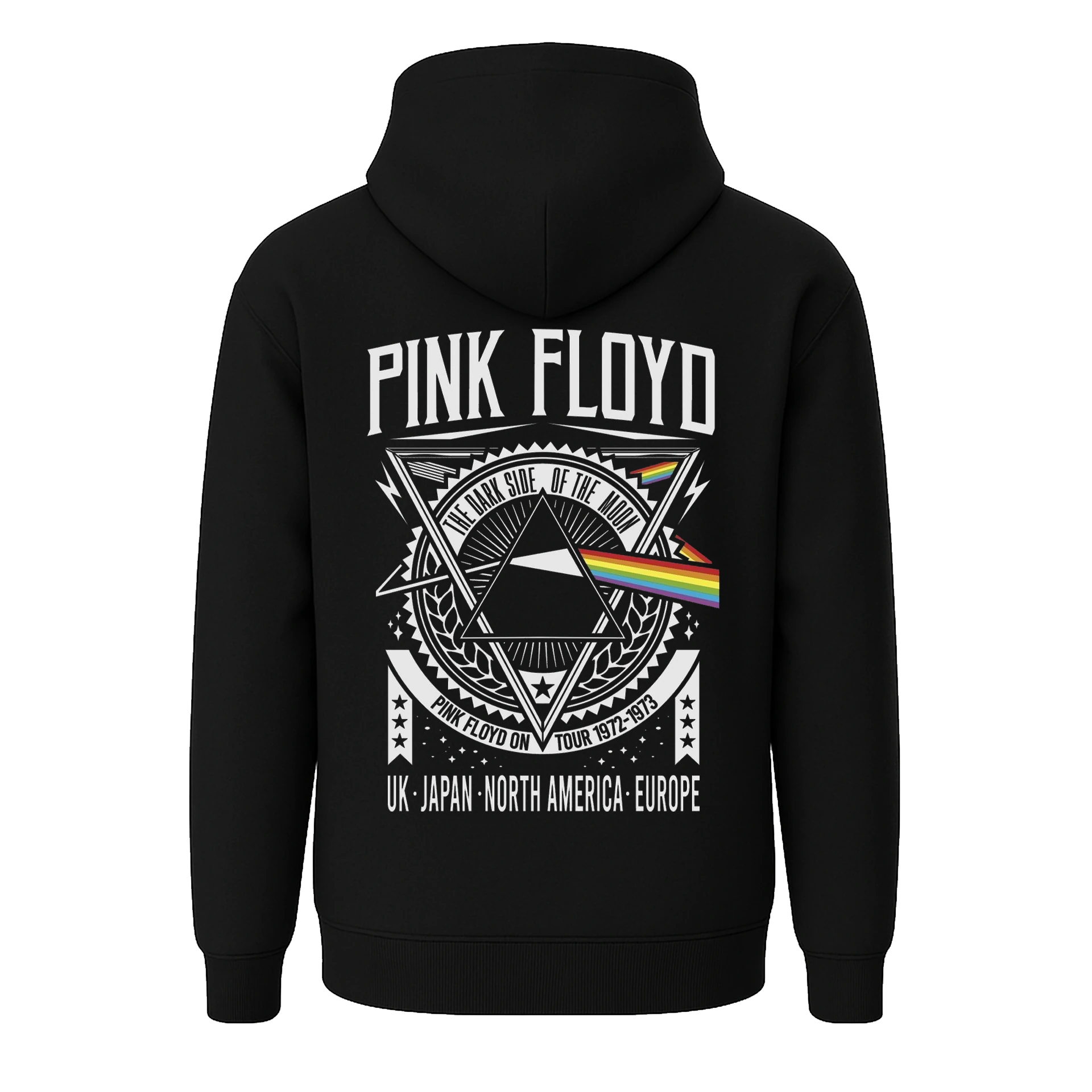 Pink Floyd Ön ve Arka Baskılı (Unisex Hoodie)