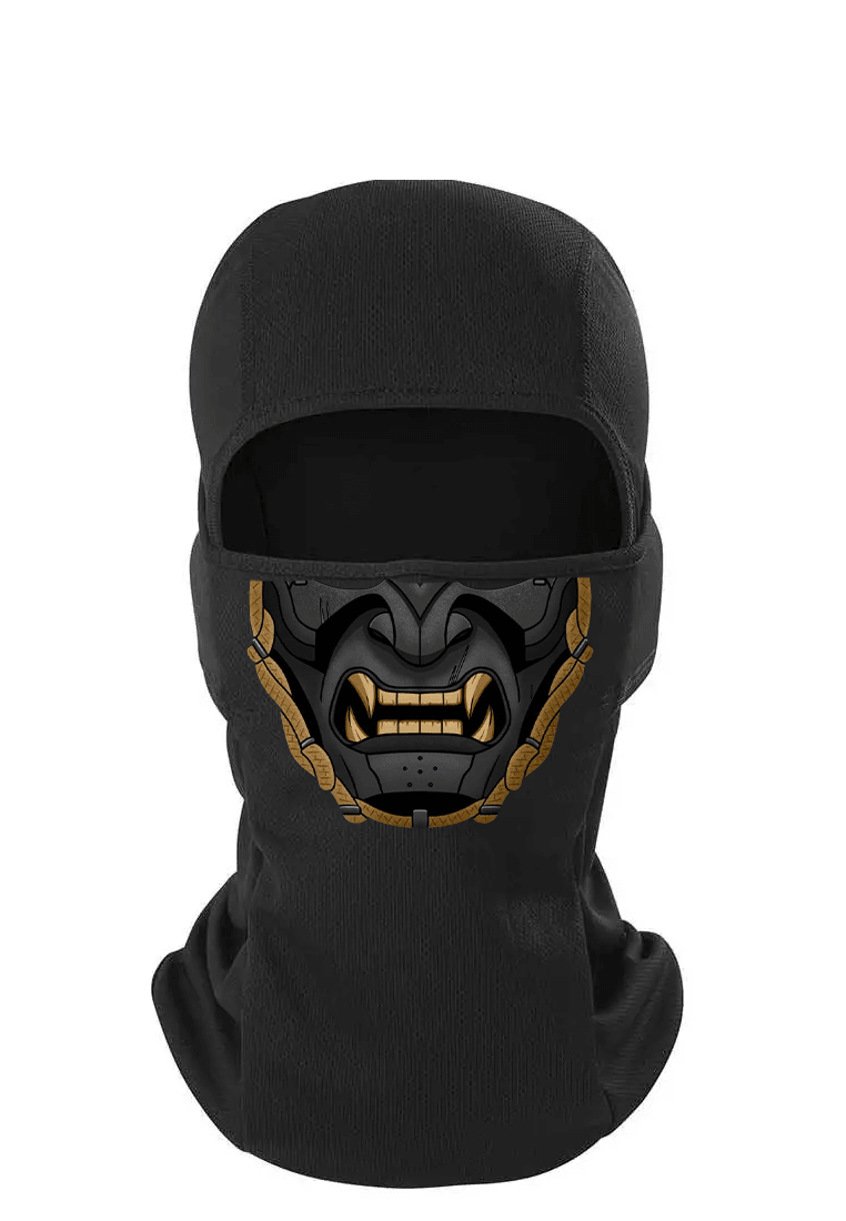 Samurai Thusima Mask Termal Maske Baskılı 