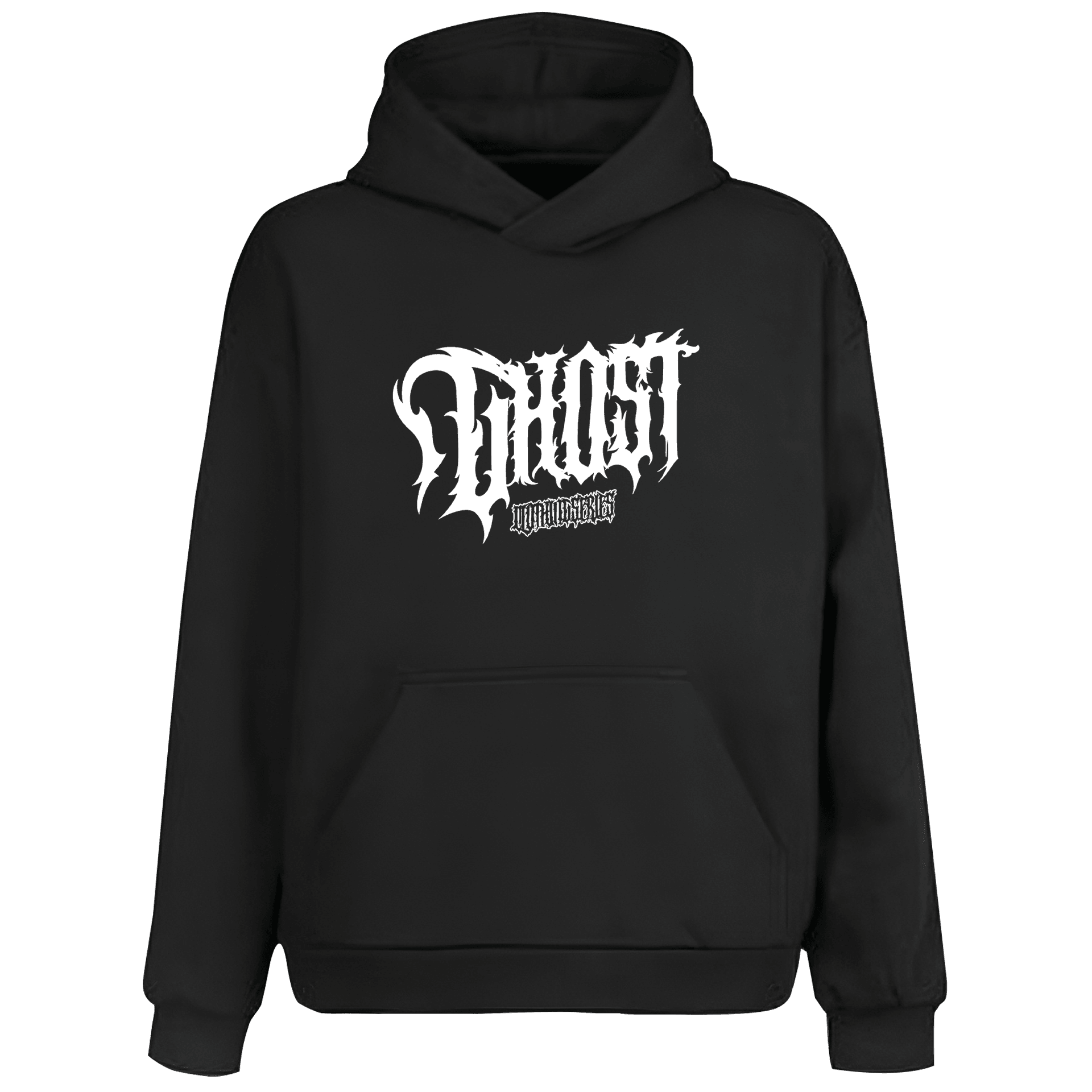 Ghost   Ön ve Arka xBaskılı (Unisex Hoodie )